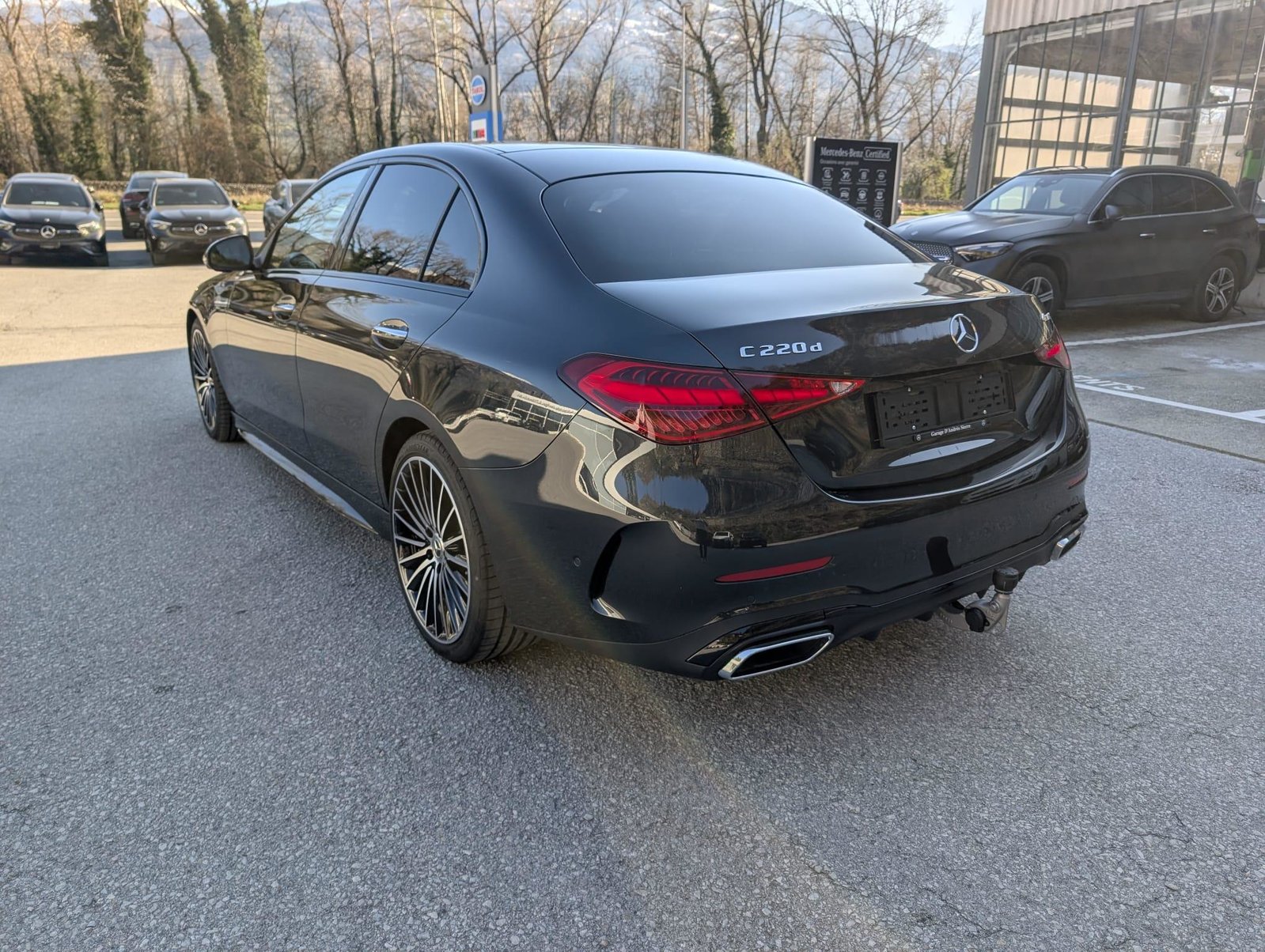 MERCEDES-BENZ C 220 d Swiss Star AMG Line 4matic, Hybride Léger Diesel/Électricité, Voiture de démonstration, Automatique - 4
