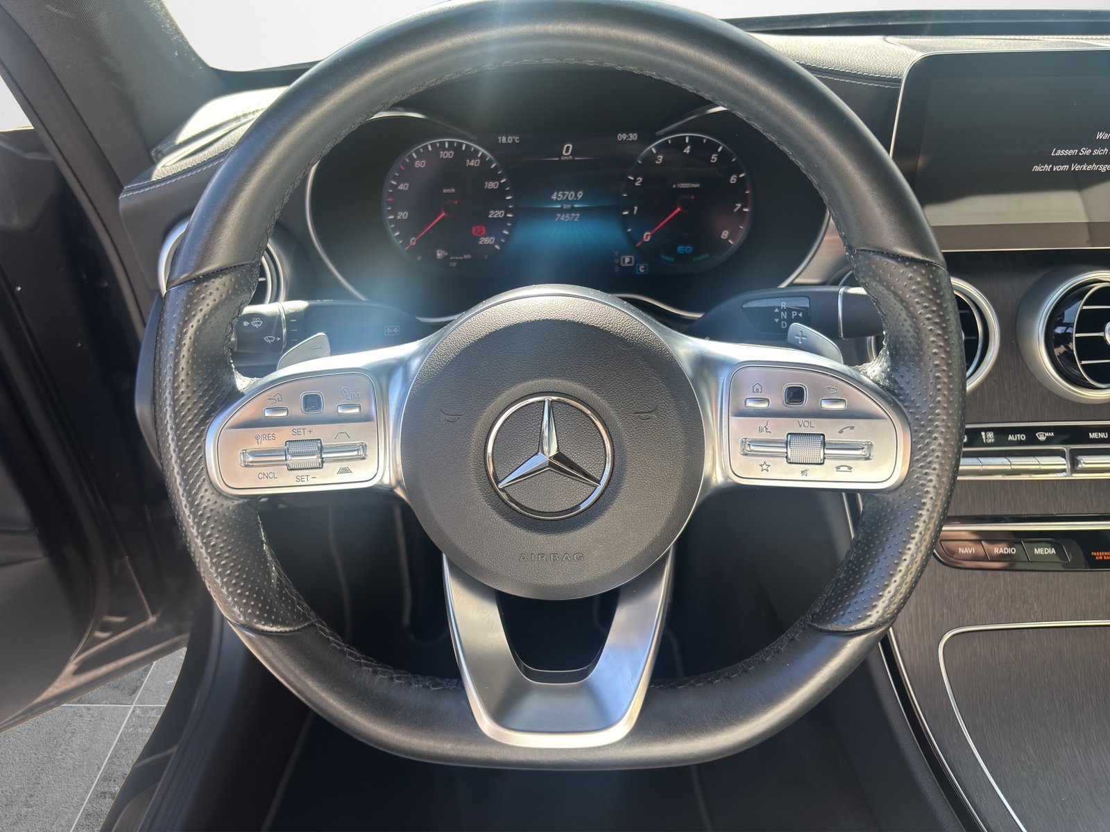 MERCEDES-BENZ C-Klasse C205 Coupé C 300 AMG Line 4matic, Mild-Hybrid Petrol/Electric, Second hand / Used, Automatic - 7