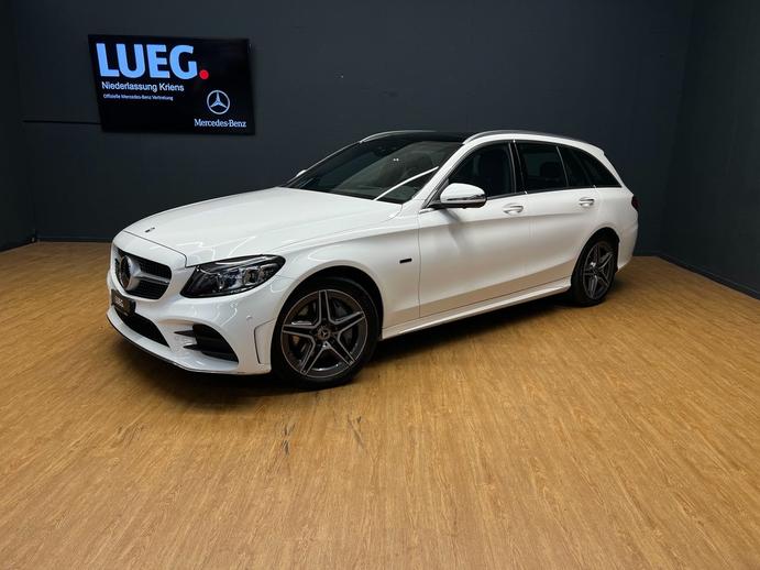 MERCEDES-BENZ C 300 T e - AMG - DISTRONIC / 360 Grad Kamera, Plug-in-Hybrid Petrol/Electric, Second hand / Used, Automatic