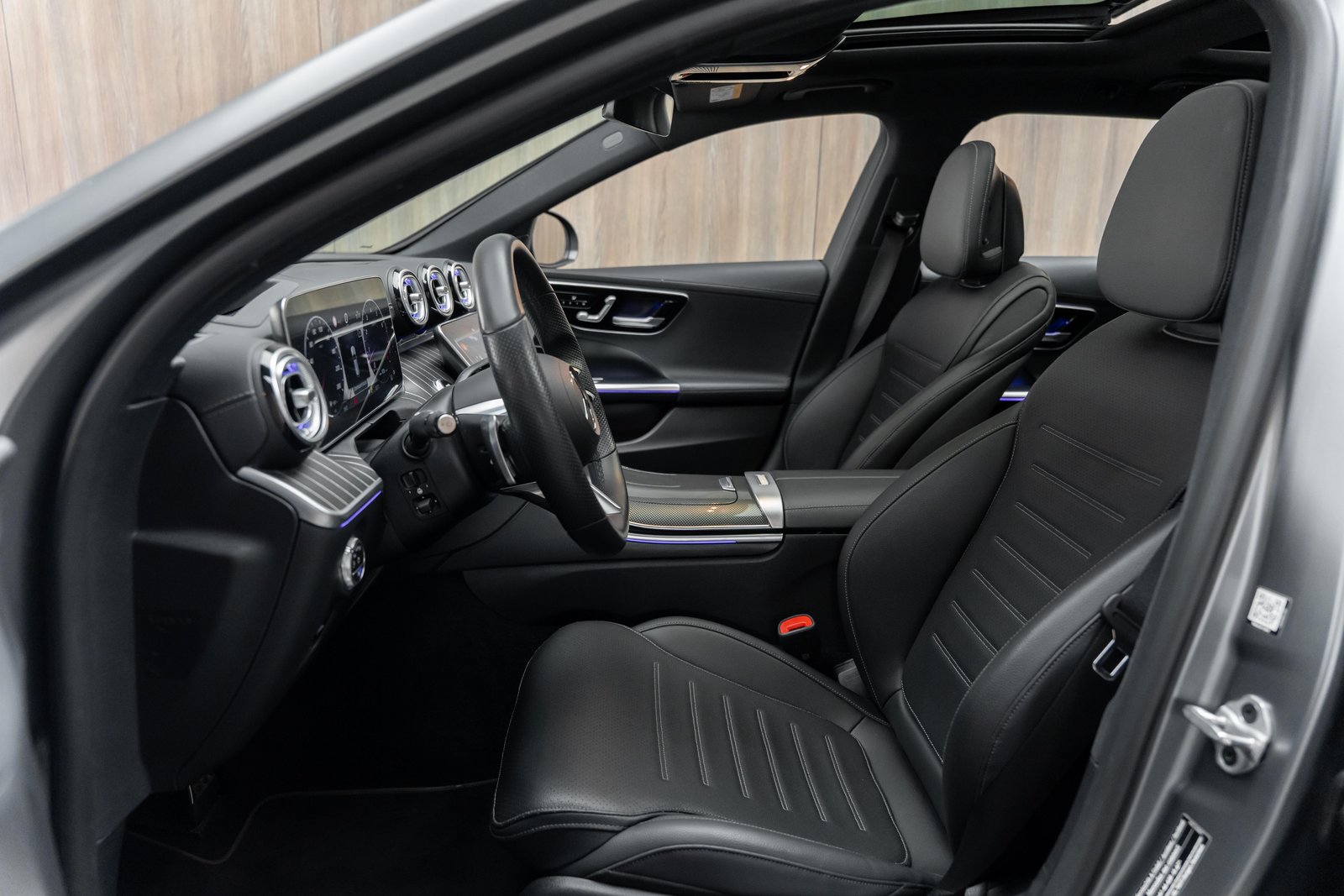 MERCEDES-BENZ C 300 T 4Matic AMG Line  Grau Magno  CH-Fz, Hybride Leggero Benzina/Elettrica, Occasioni / Usate, Automatico - 5