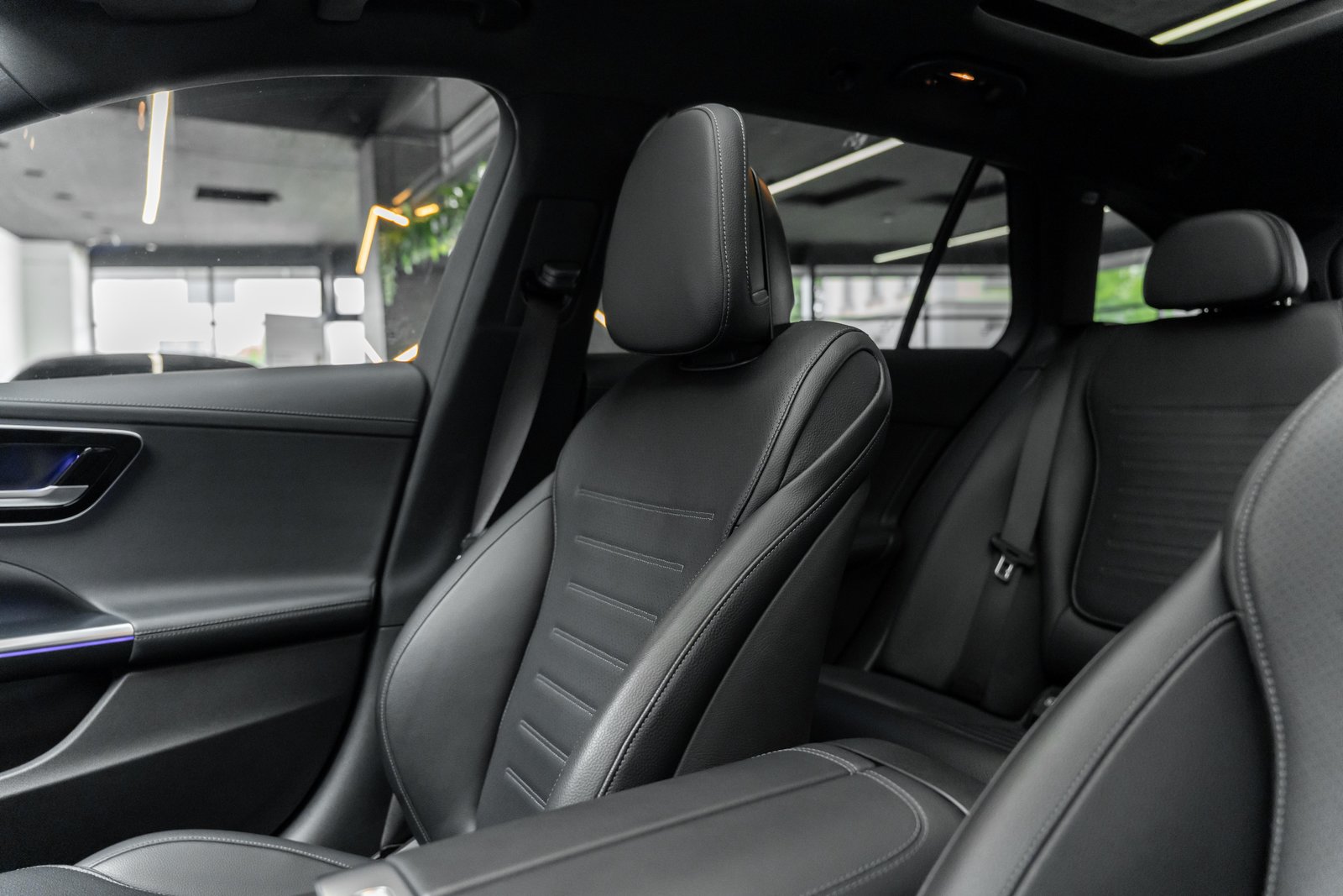 MERCEDES-BENZ C 300 T 4Matic AMG Line  Grau Magno  CH-Fz, Hybride Leggero Benzina/Elettrica, Occasioni / Usate, Automatico - 7