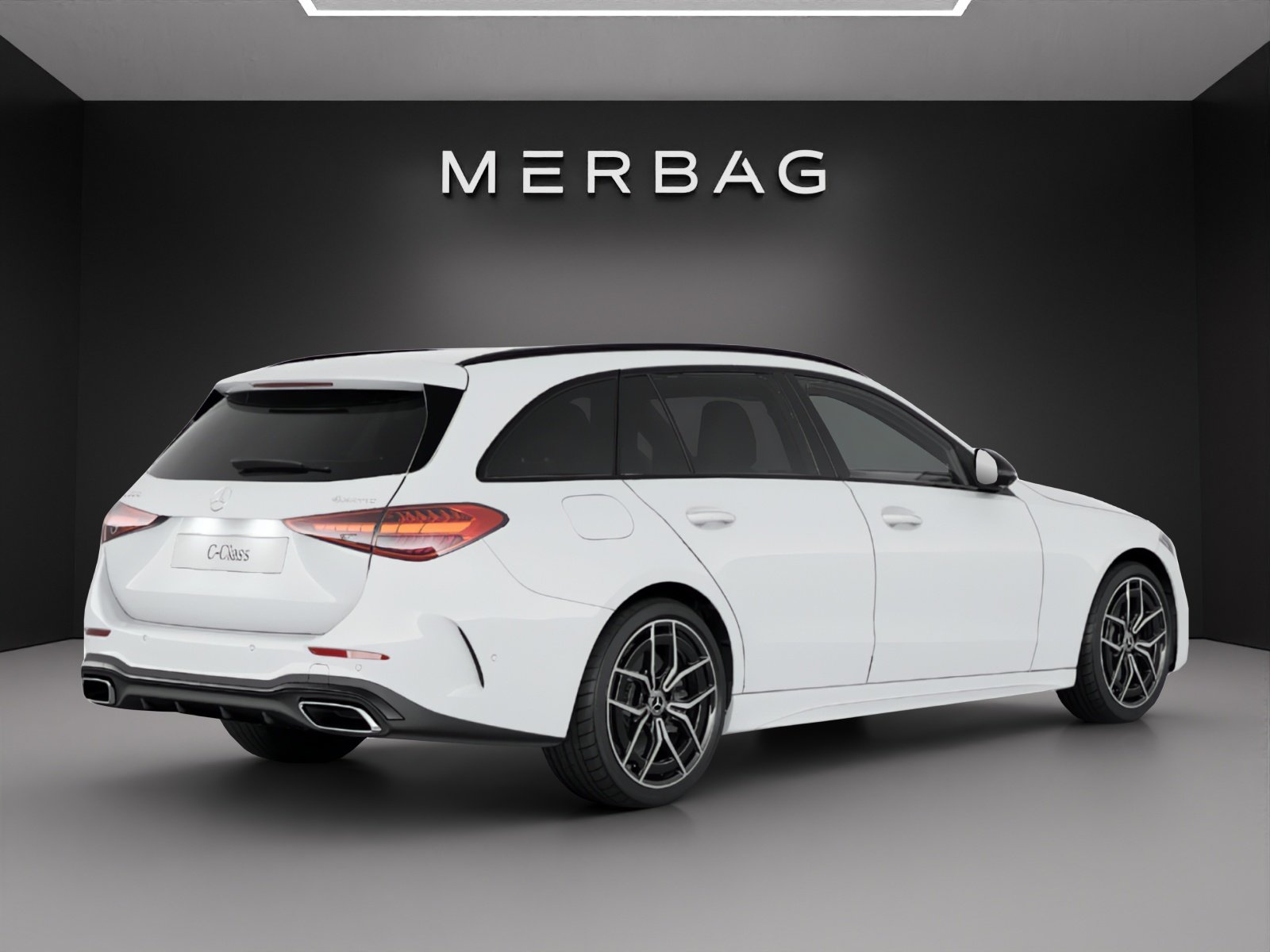 MERCEDES-BENZ C 300 T 4 Matic, Mild-Hybrid Petrol/Electric, Ex-demonstrator, Automatic - 3