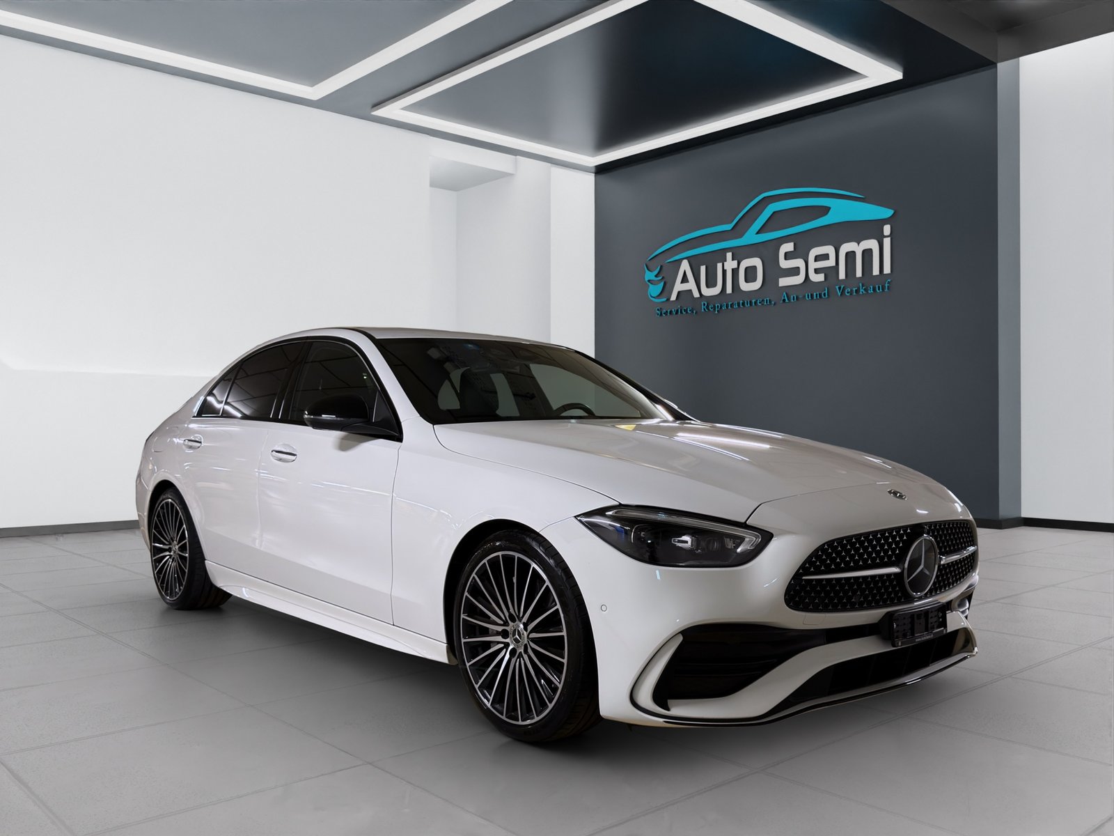 MERCEDES-BENZ C 300 4Matic AMG Line, Hybride Léger Essence/Électricité, Occasion / Utilisé, Automatique - 7