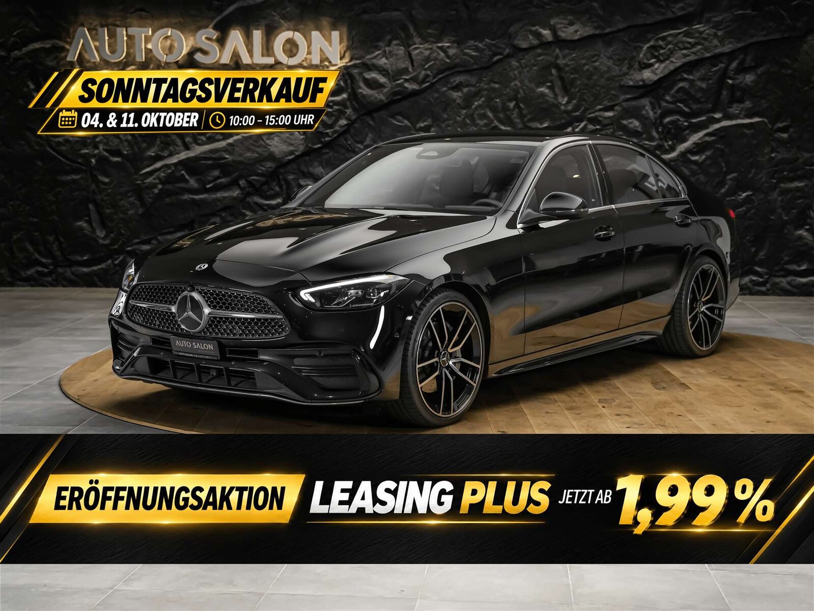 MERCEDES-BENZ C 300 Limo AMG Advance *Werksgarantie*20 Felgen*