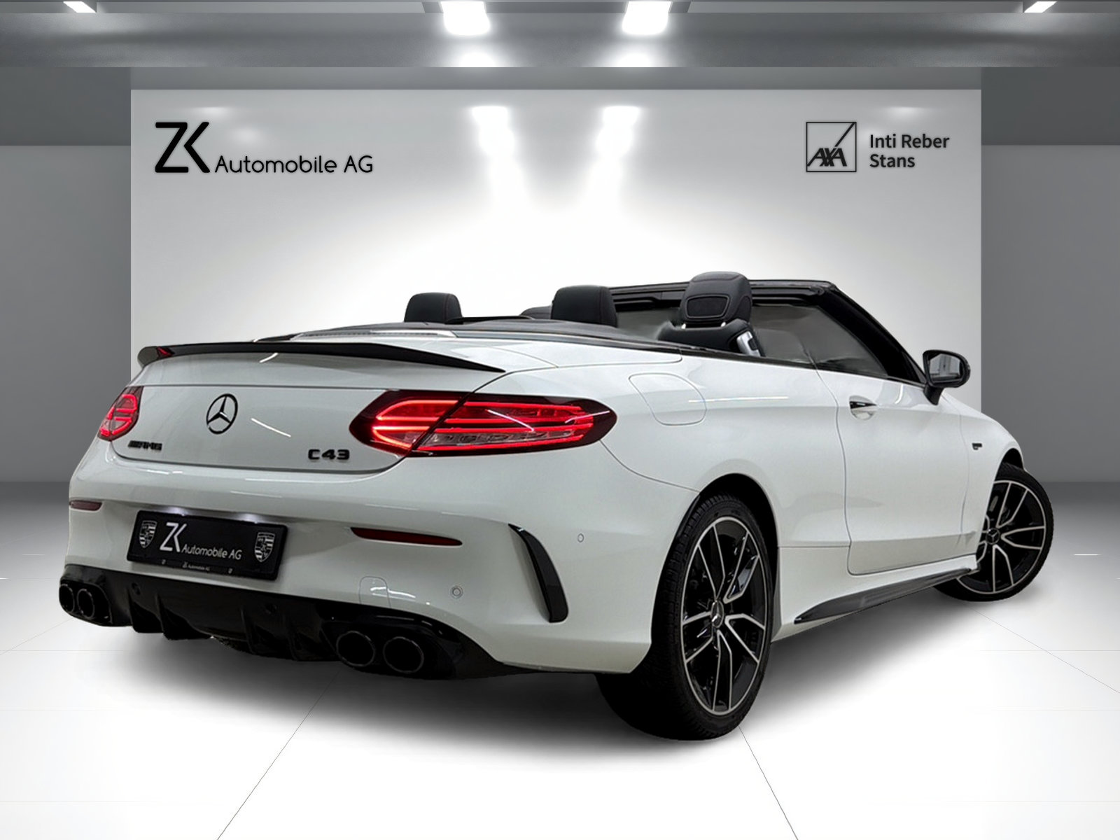 MERCEDES-BENZ C 43 Cabriolet AMG 4Matic Polarweis 390PS 9G-T, Petrol, Second hand / Used, Automatic - 2