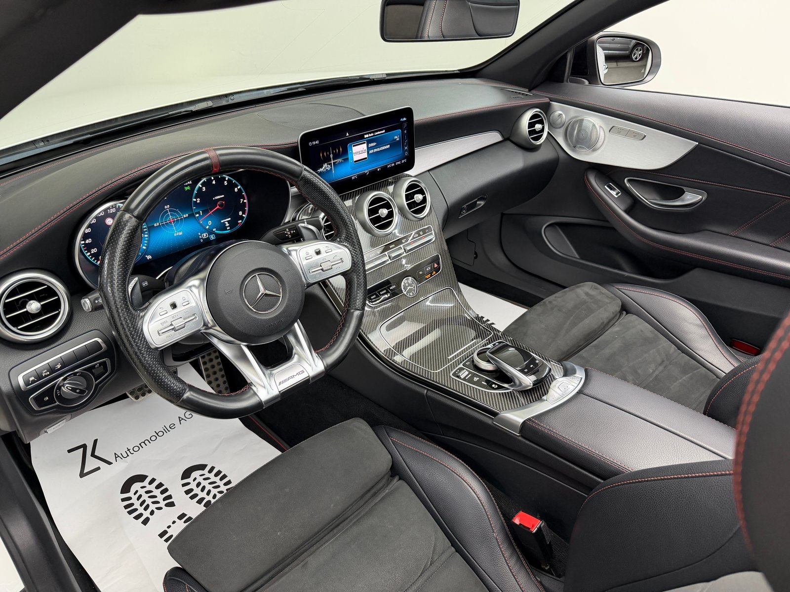 MERCEDES-BENZ C 43 Cabriolet AMG 4Matic Polarweis 390PS 9G-T, Petrol, Second hand / Used, Automatic - 7