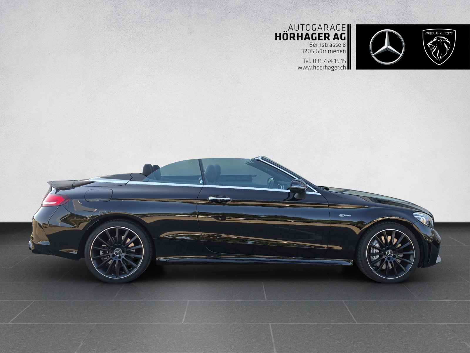 MERCEDES-BENZ C 43 Cabriolet AMG Premium + 4Matic 9G-Tronic, Petrol, Second hand / Used, Automatic - 2