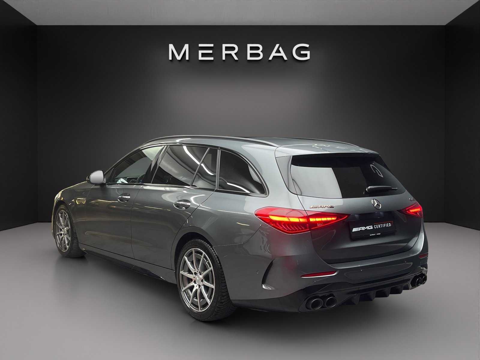 MERCEDES-BENZ C AMG 43 T 4Matic, Mild-Hybrid Benzin/Elektro, Occasion / Gebraucht, Automatik - 4