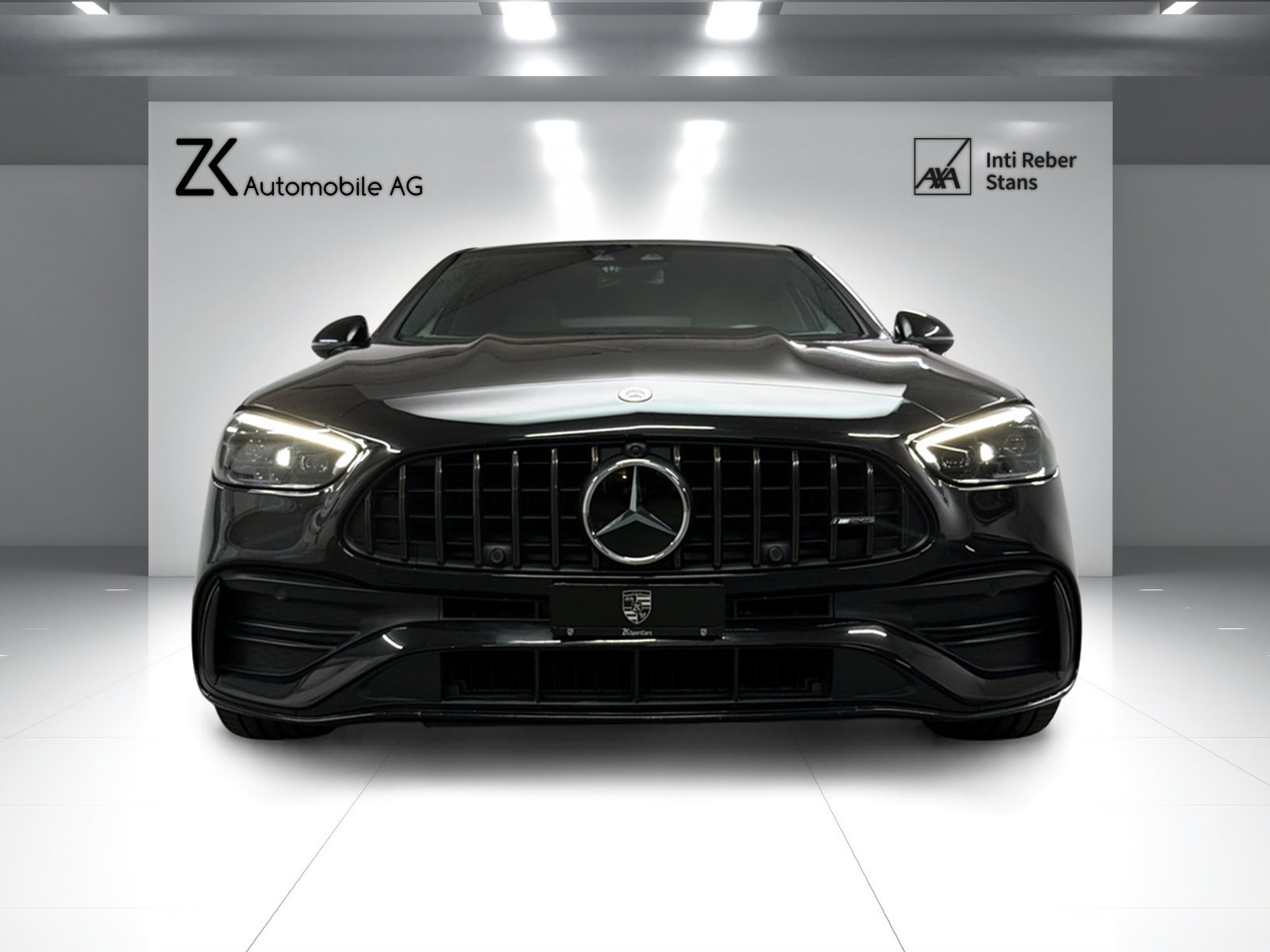 MERCEDES-BENZ C 43 AMG Obsidian Black 408PS 4Matic / 360 Kam, Mild-Hybrid Petrol/Electric, Second hand / Used, Automatic - 4