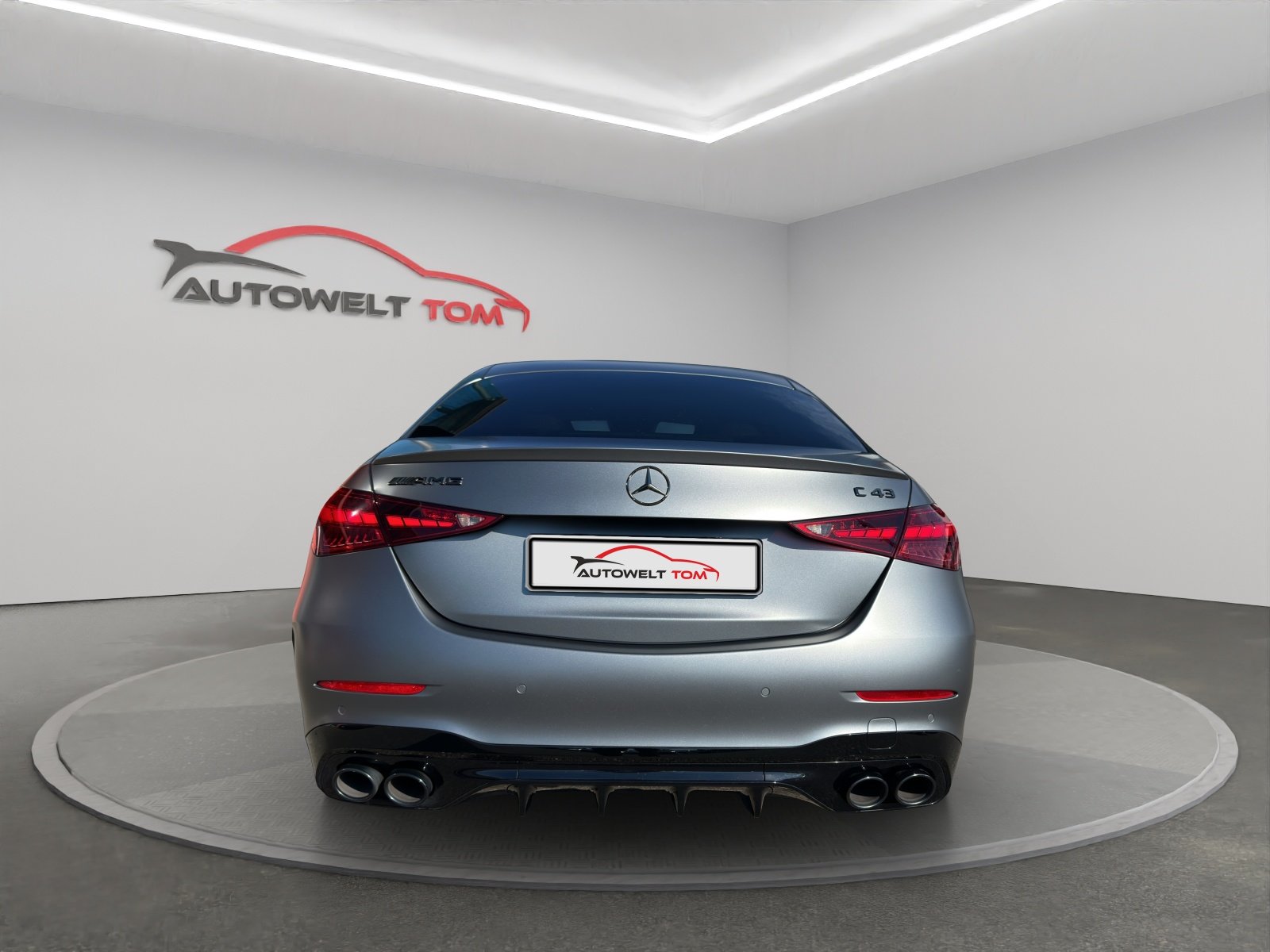 MERCEDES-BENZ C 43 AMG 4 Matic * Manufaktur Graphitgrau Magn, Hybride Léger Essence/Électricité, Occasion / Utilisé, Automatique - 4