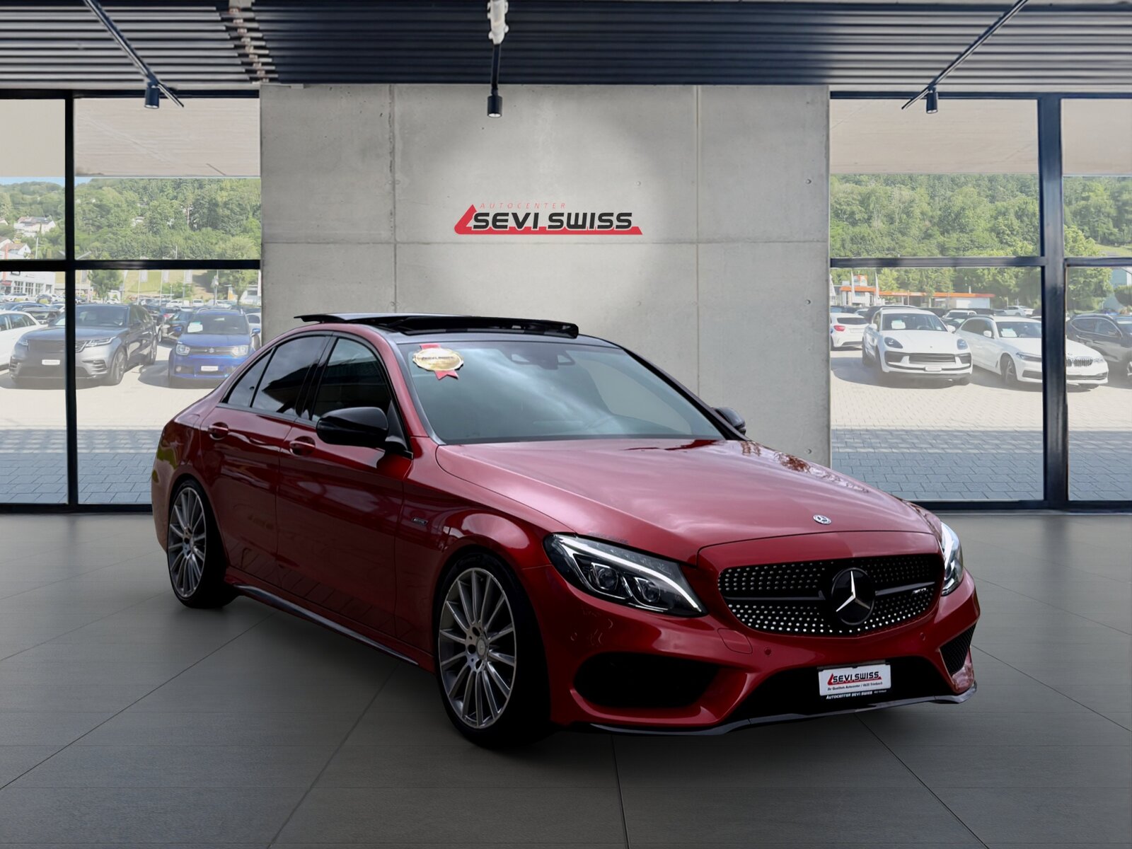 MERCEDES-BENZ C 450 AMG 4Matic 7G-Tronic*Hagelschaden*statt 23'900.- jetz