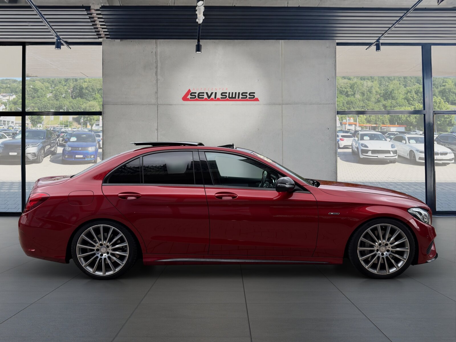 MERCEDES-BENZ C 450 AMG 4Matic 7G-Tronic*Hagelschaden*statt 23'900.- jetz, Benzin, Occasion / Gebraucht, Automatik - 2