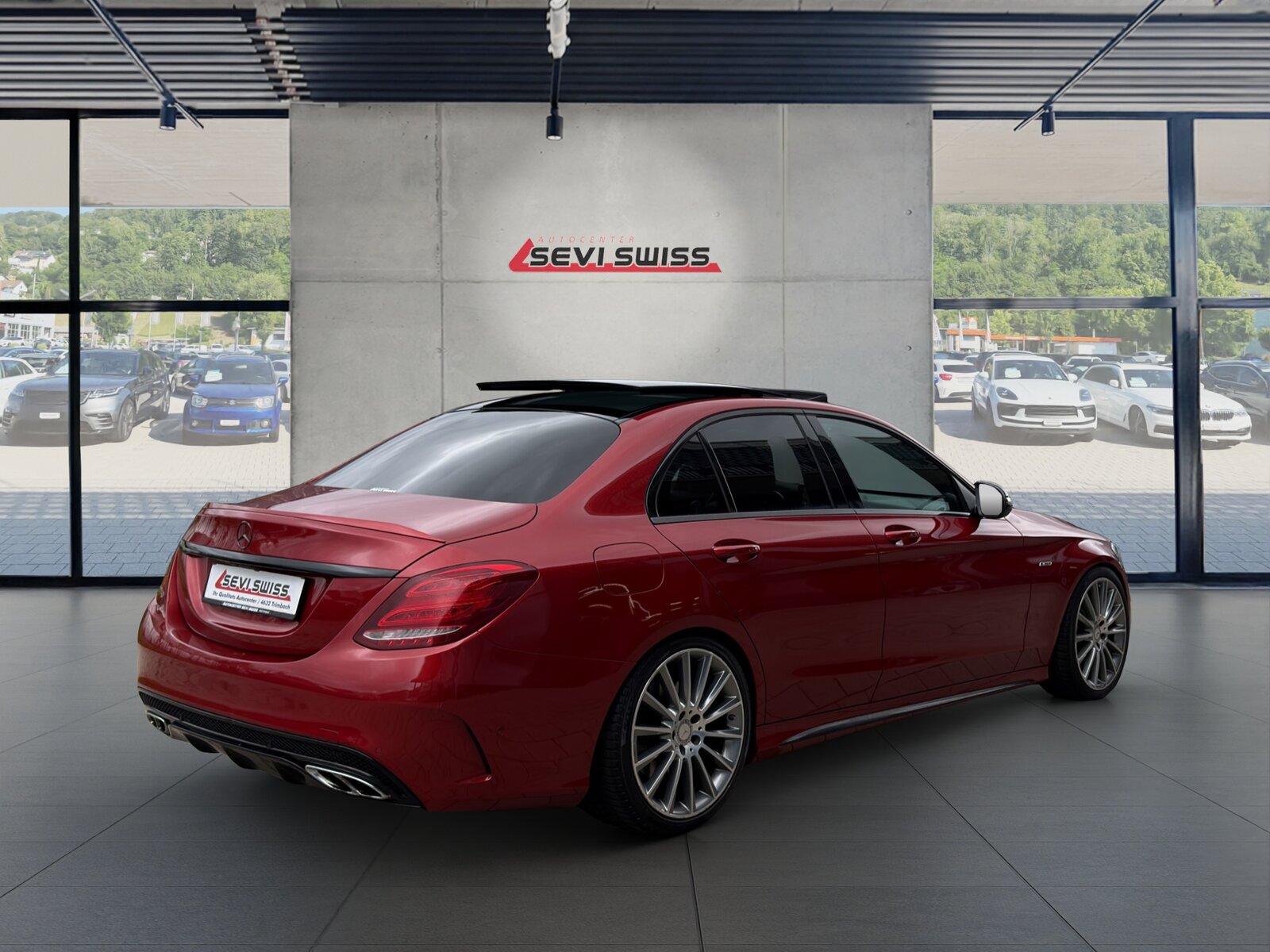 MERCEDES-BENZ C 450 AMG 4Matic 7G-Tronic*Hagelschaden*statt 23'900.- jetz, Benzin, Occasion / Gebraucht, Automatik - 3