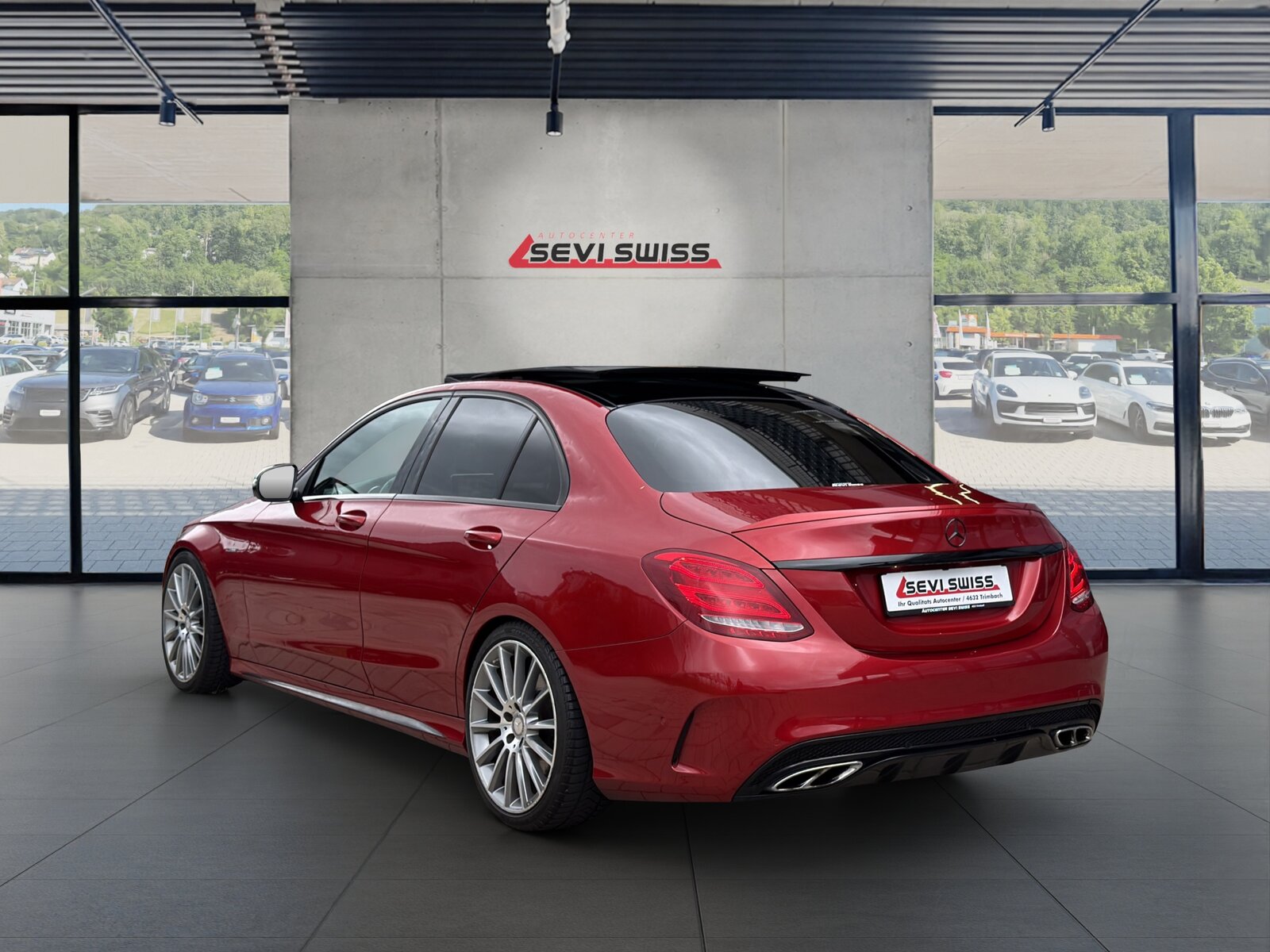 MERCEDES-BENZ C 450 AMG 4Matic 7G-Tronic*Hagelschaden*statt 23'900.- jetz, Benzin, Occasion / Gebraucht, Automatik - 4