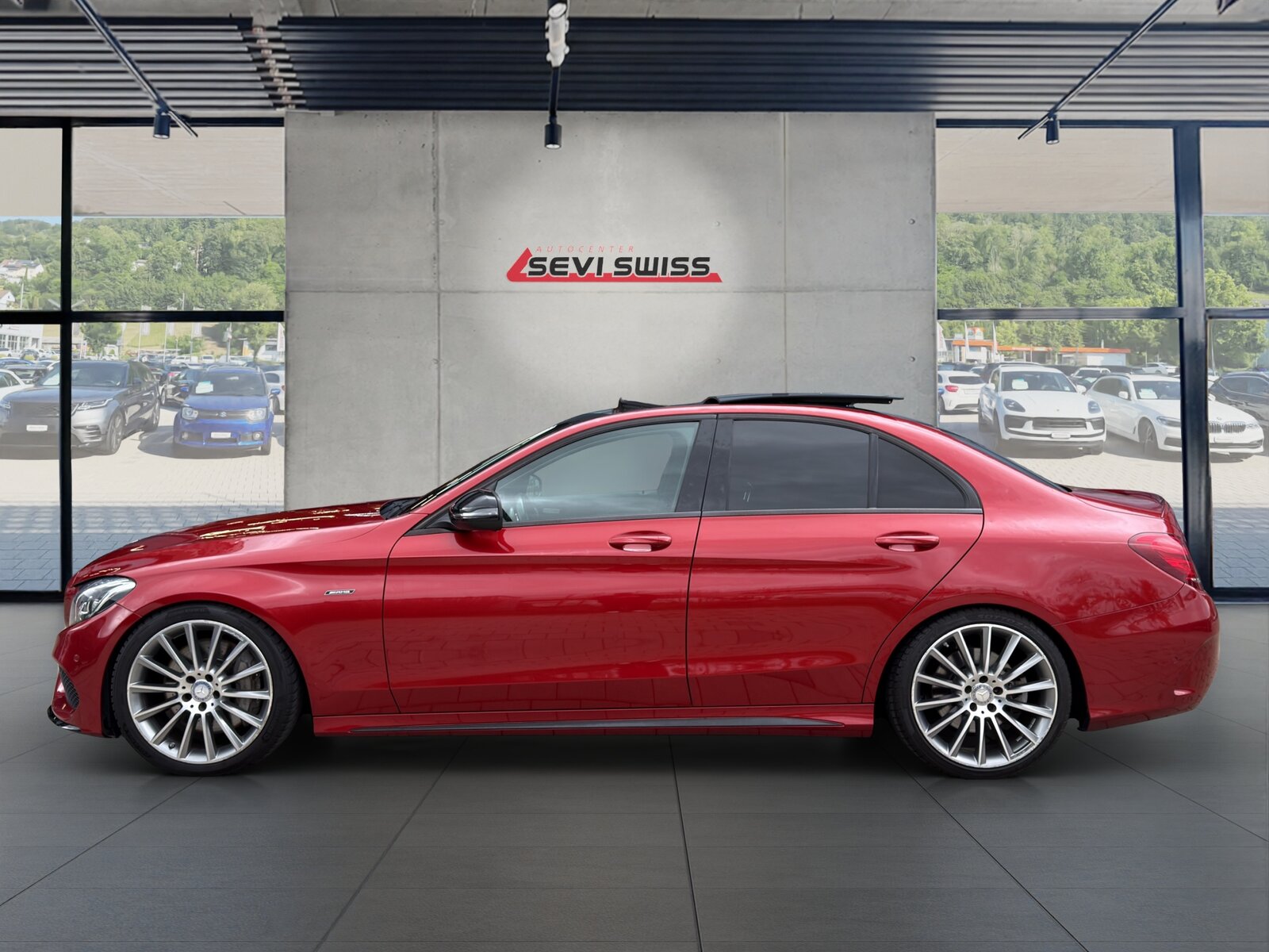 MERCEDES-BENZ C 450 AMG 4Matic 7G-Tronic*Hagelschaden*statt 23'900.- jetz, Benzin, Occasion / Gebraucht, Automatik - 5