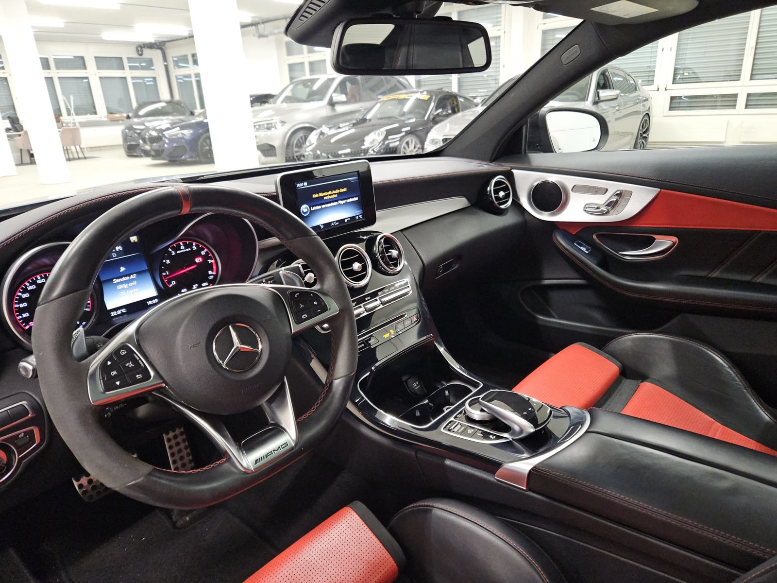 MERCEDES-BENZ C 63 S AMG *Fisch ab Service* *ohne OPF* *Leas, Essence, Occasion / Utilisé, Automatique - 7