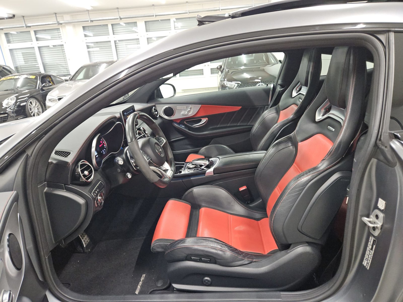 MERCEDES-BENZ C 63 S AMG *Frisch ab Service* *ohne OPF* *Lea, Essence, Occasion / Utilisé, Automatique - 7