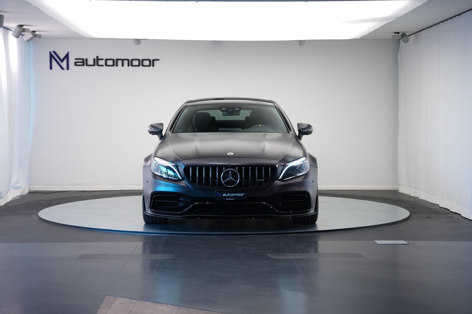 MERCEDES-BENZ C 63 S AMG Premium 9G-tronic *CH-Fahrzeug* *Designo Mattlac, Essence, Occasion / Utilisé, Automatique - 2