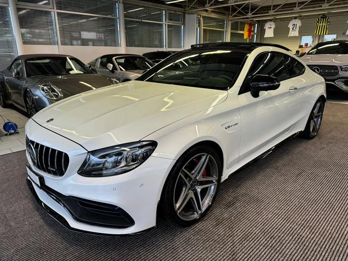 MERCEDES-BENZ C 63 S AMG 9G-tronic | CH Swiss | Premium Plus | Carbon | Or, Petrol, Second hand / Used, Automatic