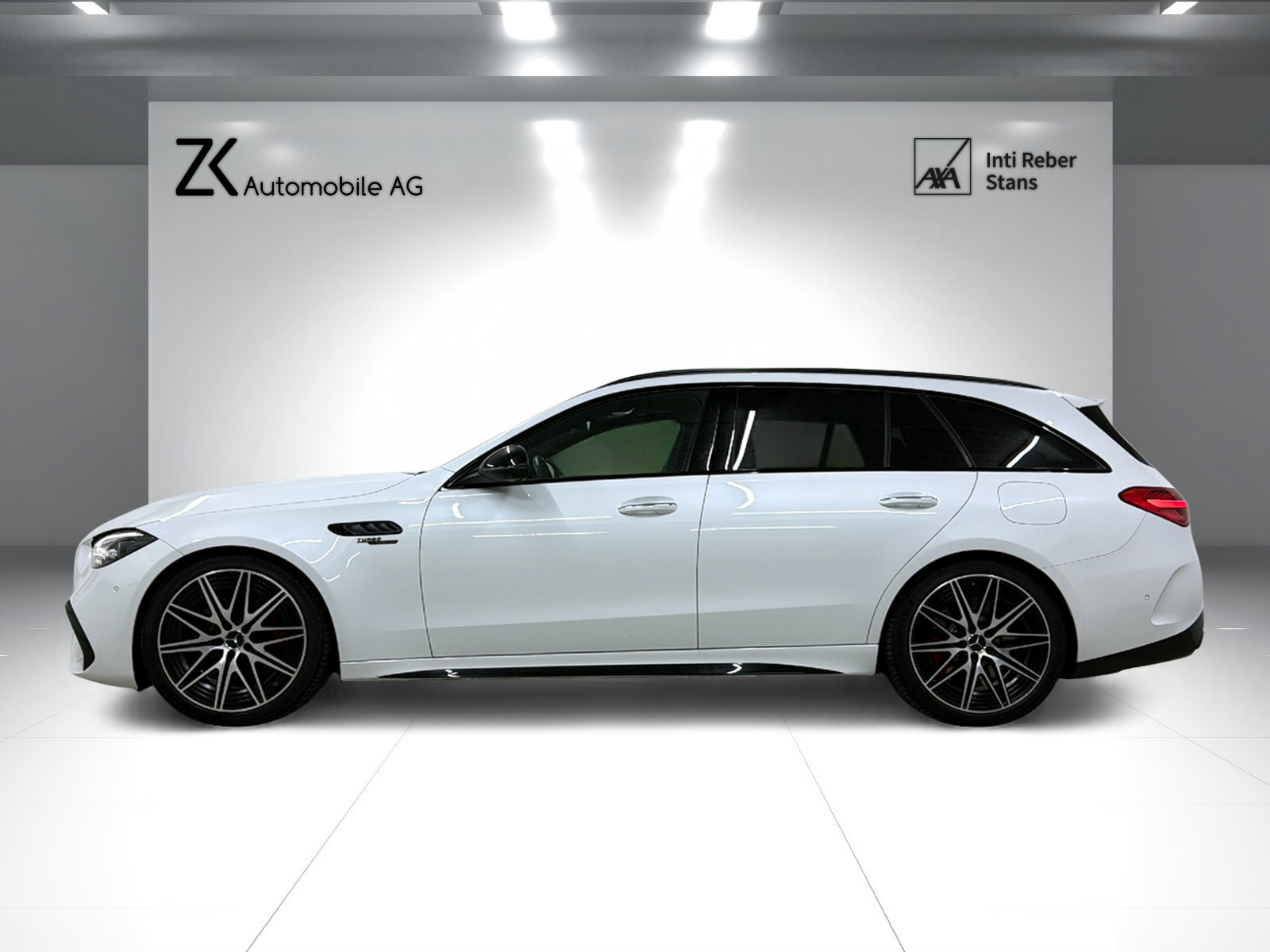 MERCEDES-BENZ C 63 S AMG T E 476PS Performance 4 Matic Designo Opalithweis, Hybride Integrale Benzina/Elettrica, Occasioni / Usate, Automatico - 2