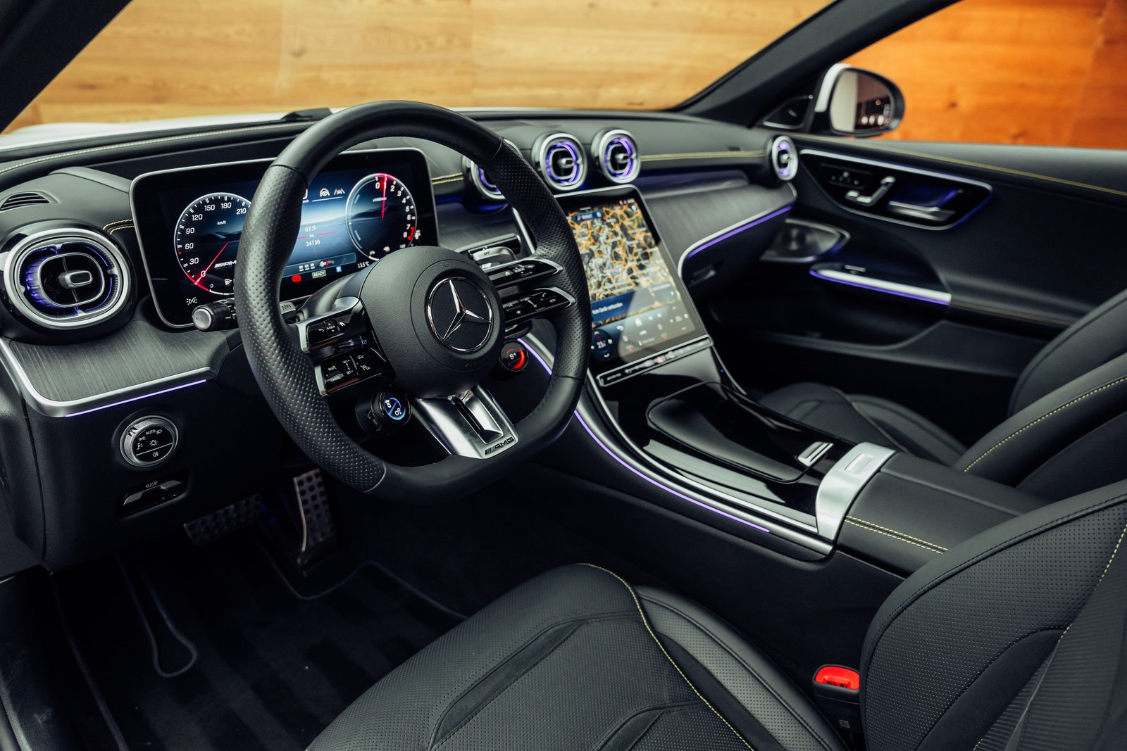 MERCEDES-BENZ C 63 S AMG T E Performance 4 Matic Executive E, Plug-in-Hybrid Petrol/Electric, Second hand / Used, Automatic - 6