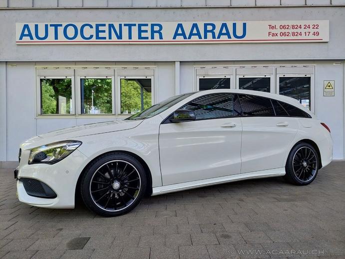 MERCEDES-BENZ CLA Shooting Brake 180 AMG Line / Video : http, Benzin, Occasion / Gebraucht, Handschaltung