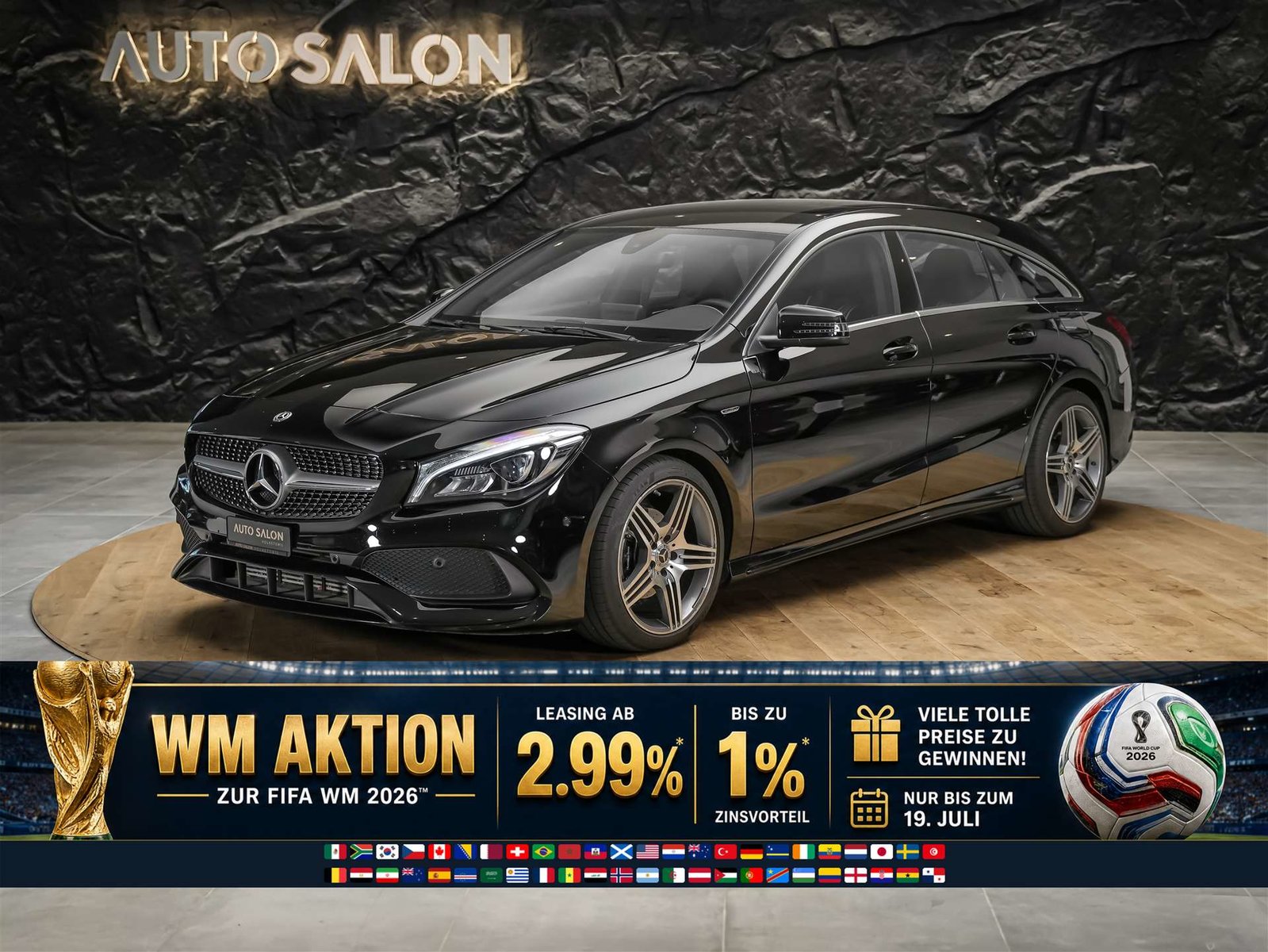 MERCEDES-BENZ CLA 180 Shooting Brake AMG Line 7G-DCT *Faceli