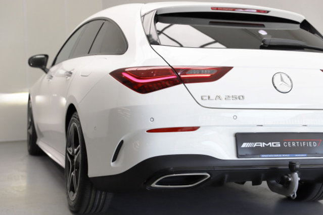 MERCEDES-BENZ CLA SB 250 8G-DCT 4M, Mild-Hybrid Benzin/Elektro, Occasion / Gebraucht, Automatik - 4