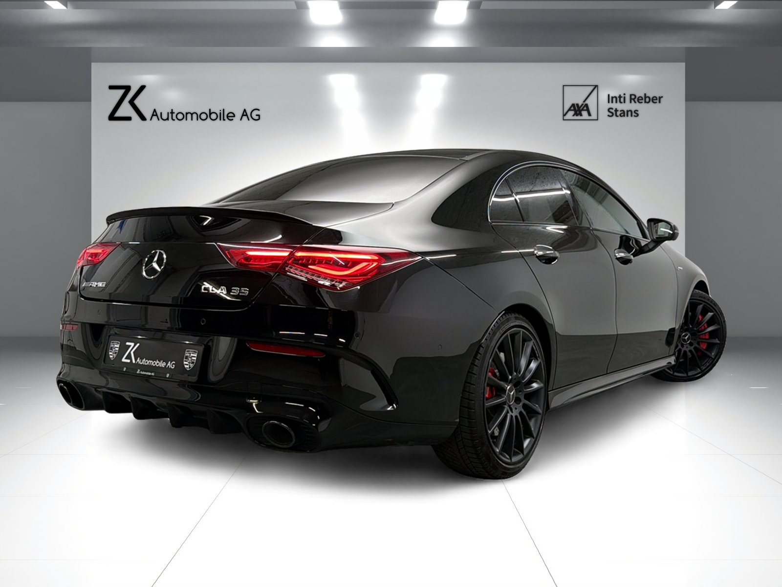 MERCEDES-BENZ CLA 35 AMG Night Black 4Matic 7G-DCT / Panoram, Benzin, Occasion / Gebraucht, Automatik - 2