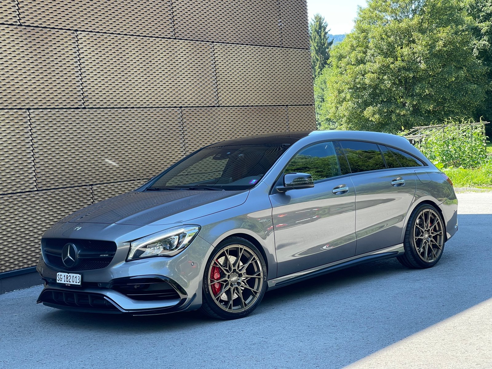 MERCEDES-BENZ CLA Shooting Brake 45 AMG 4Matic Ab MFK Service*Topausstatt, Essence, Occasion / Utilisé, Automatique - 7