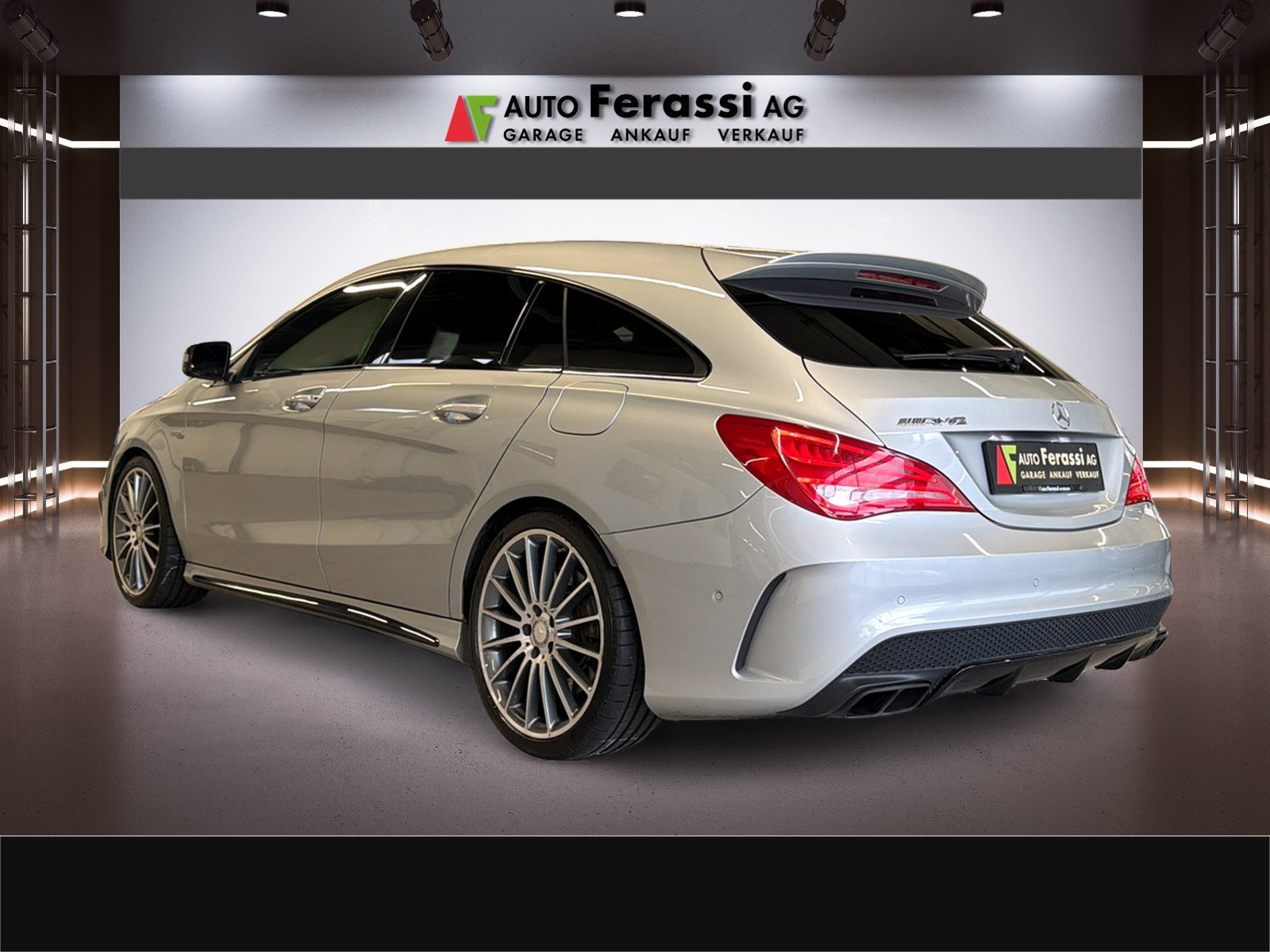 MERCEDES-BENZ CLA Shooting Brake 45 AMG 4Matic Speedshift, Benzin, Occasion / Gebraucht, Automatik - 4
