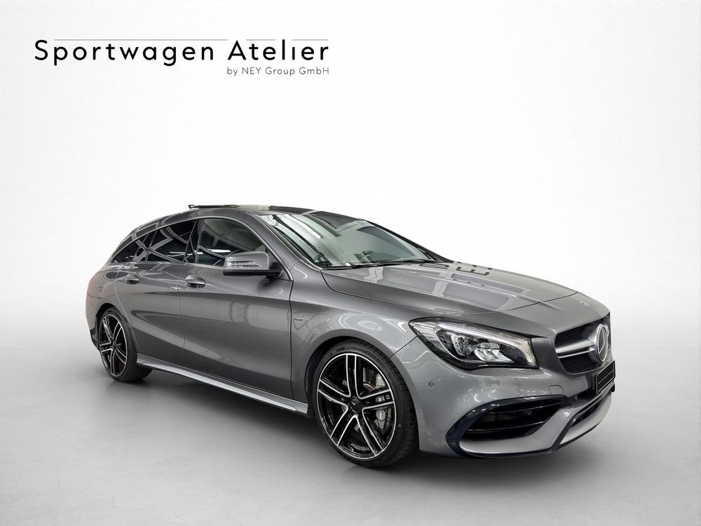 MERCEDES-BENZ CLA Shooting Brake 45 AMG 4Matic Speedshift, Benzin, Occasion / Gebraucht, Automatik - 7