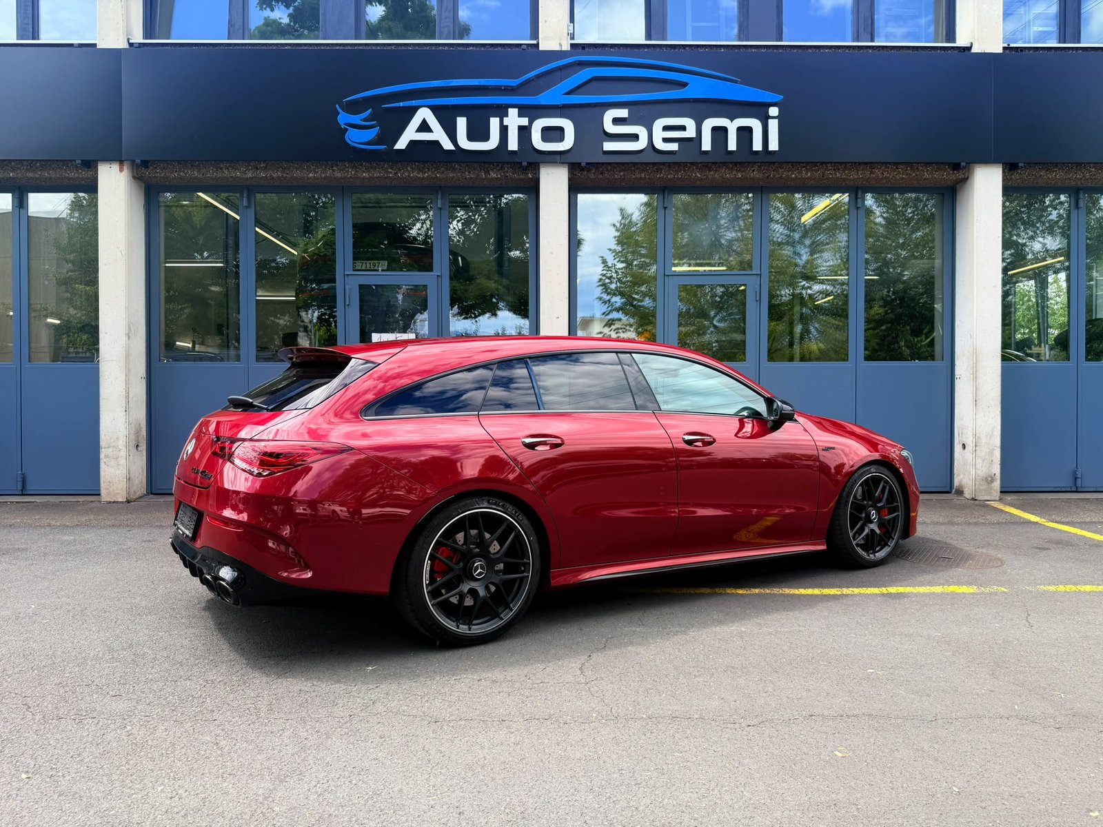 MERCEDES-BENZ CLA Shooting Brake 45 S AMG 4Matic+ 8G-DCT, Essence, Occasion / Utilisé, Automatique - 7