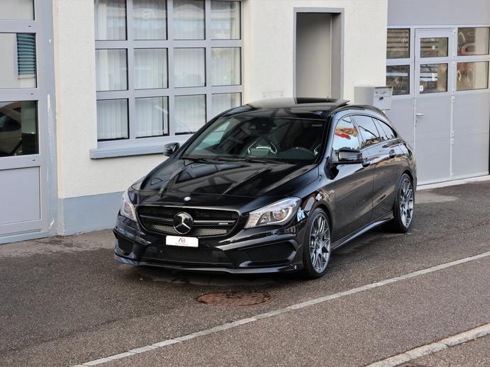 MERCEDES-BENZ CLA Shooting Brake 45 AMG 4Matic Speedshift OrangeArt-Editi, Petrol, Second hand / Used, Automatic