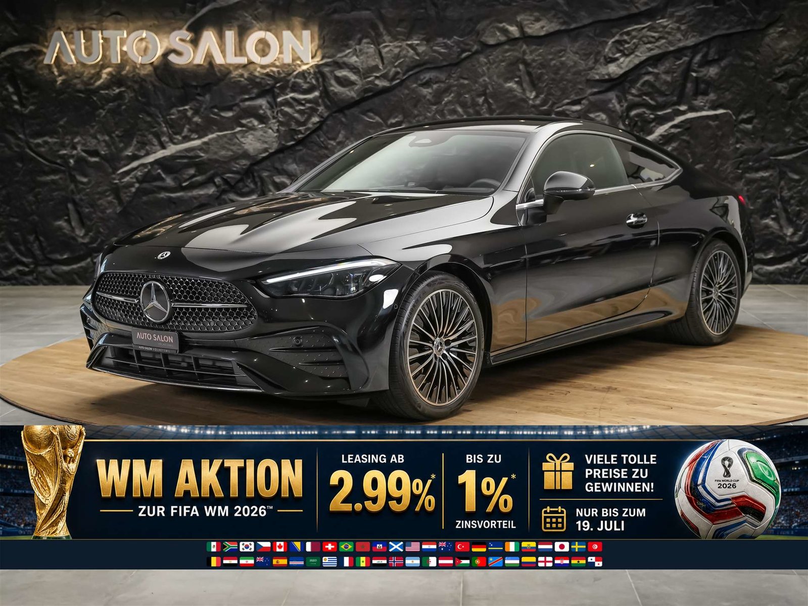 MERCEDES-BENZ CLE 200 Coupé AMG Line 9G-Tronic *Werksgarant