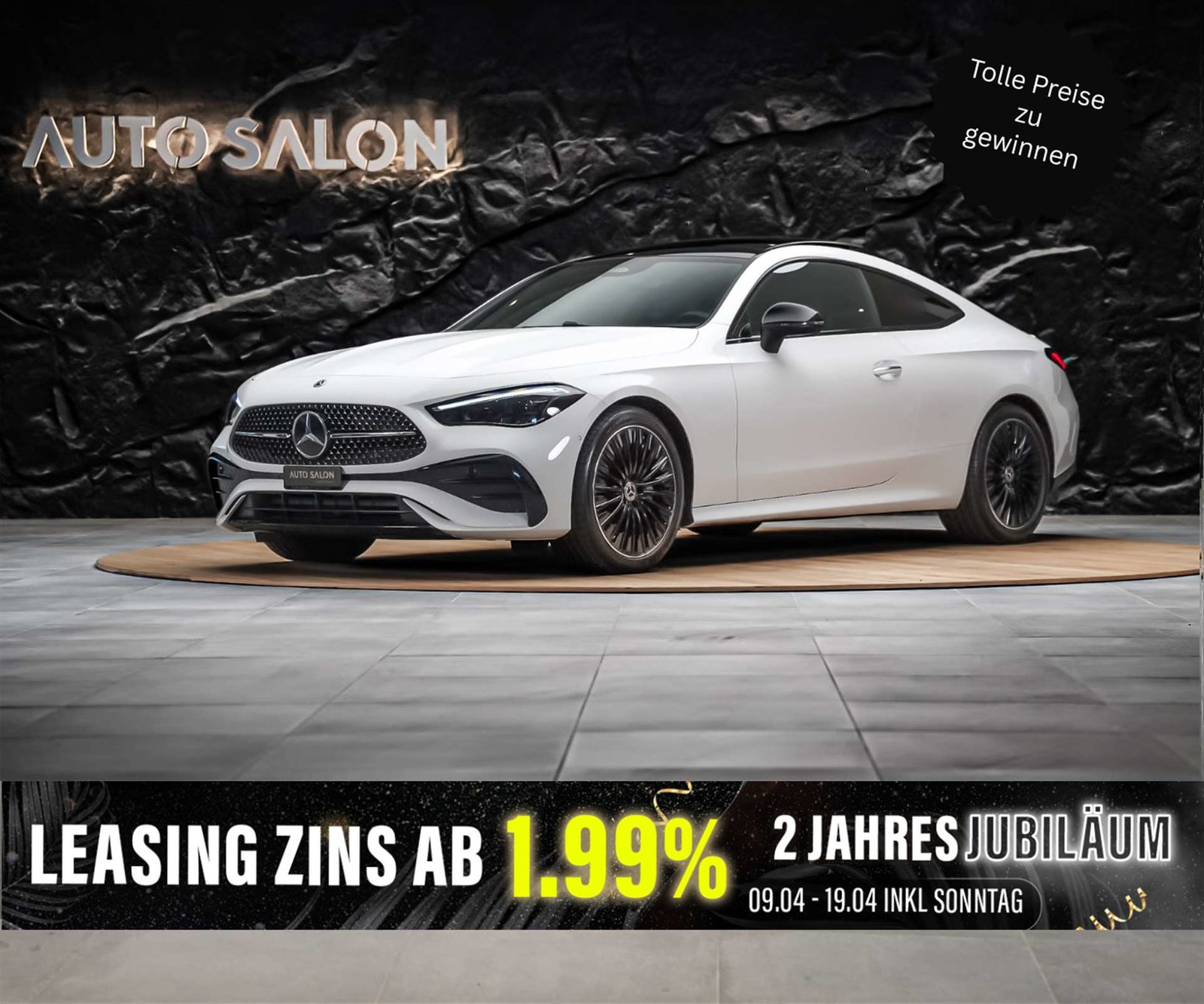 MERCEDES-BENZ CLE 220 d Coupé AMG Line 9G-Tronic *Werksgara