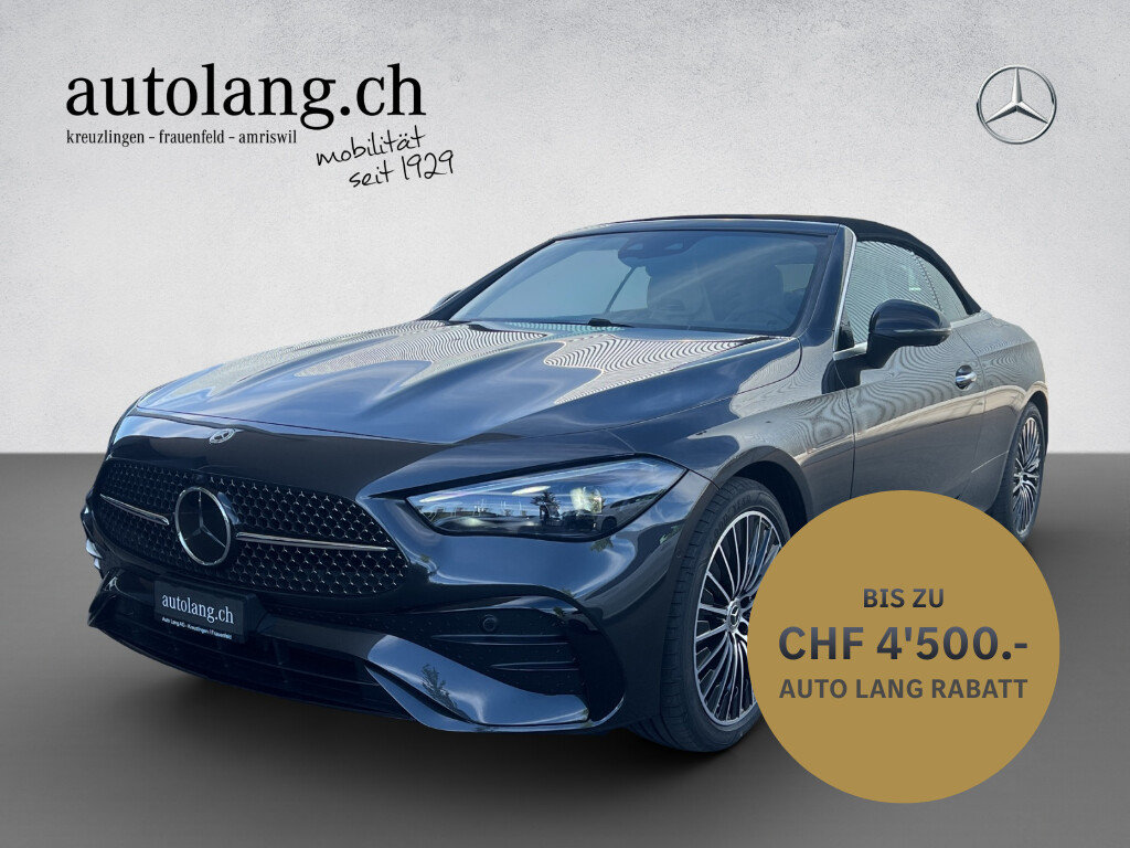 MERCEDES-BENZ CLE 450 AMG Line 4Matic Cabriolet, Hybride Léger Essence/Électricité, Voiture nouvelle, Automatique