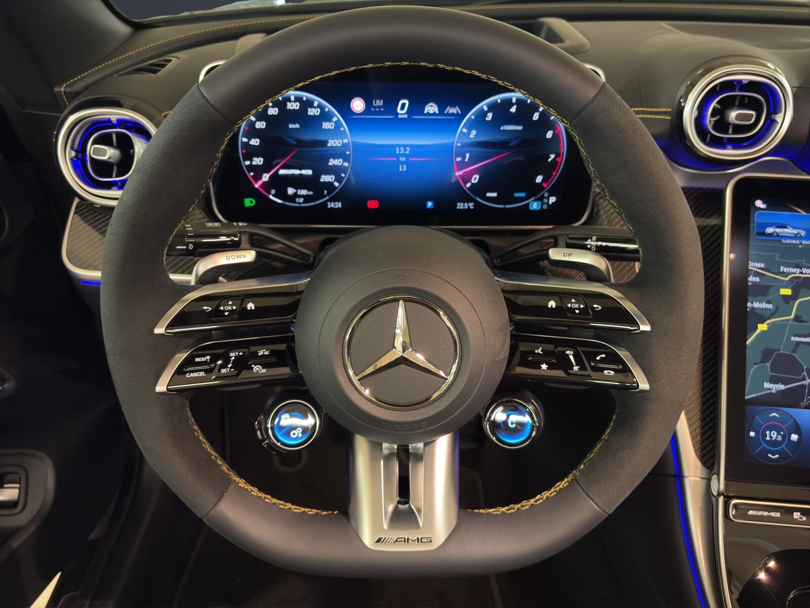 MERCEDES-BENZ AMG CLE 53 4M+ Cabriolet, Hybride Léger Essence/Électricité, Voiture nouvelle, Automatique - 7