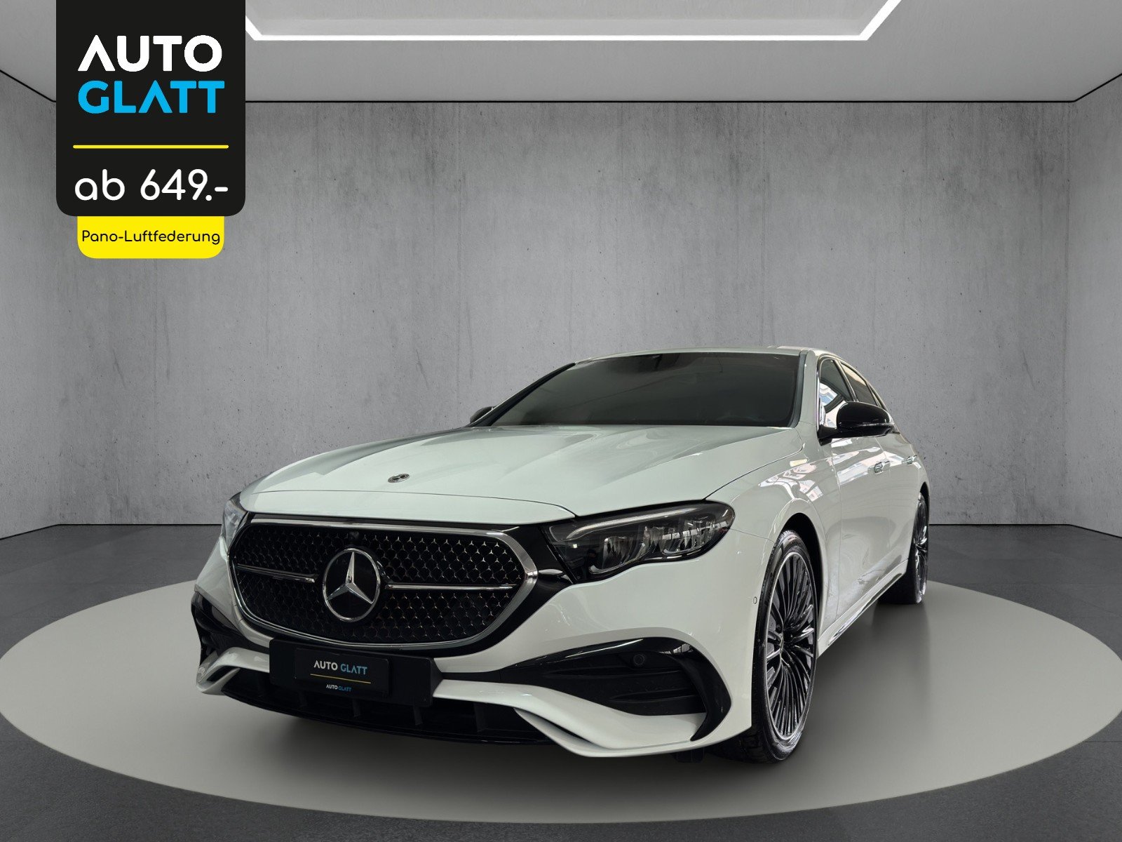 MERCEDES-BENZ E 200 9G-Tronic AMG Line Night Star-Pano-360-L, Mild-Hybrid Benzin/Elektro, Occasion / Gebraucht, Automatik