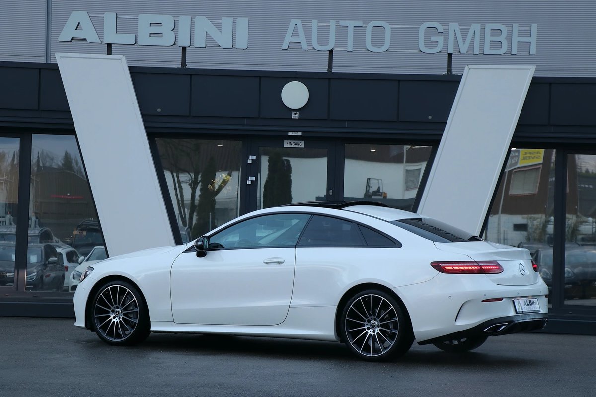 MERCEDES-BENZ E 220 d Coupé AMG Line *DIAMANTWEISS* 9G-Tronic, Diesel, Occasion / Gebraucht, Automatik - 4