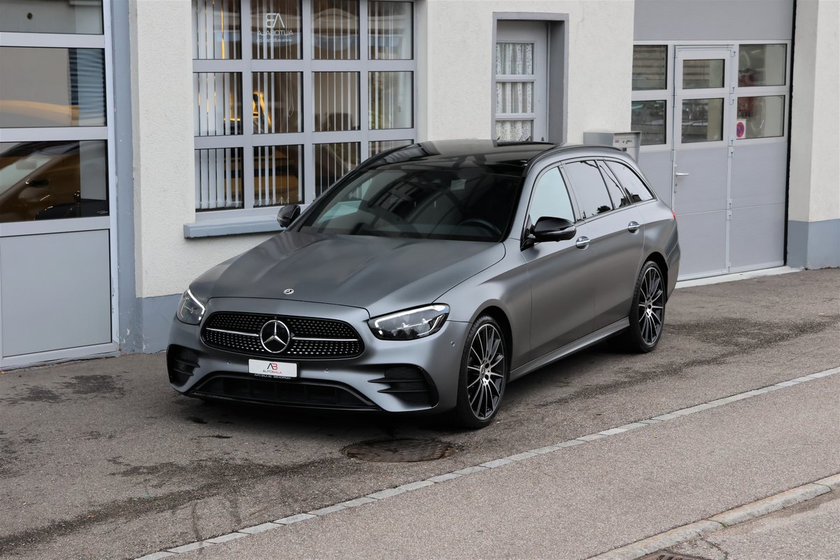 MERCEDES-BENZ E 220 d T 4Matic AMG Line 9G-Tronic (CH) + 2.1T AHK