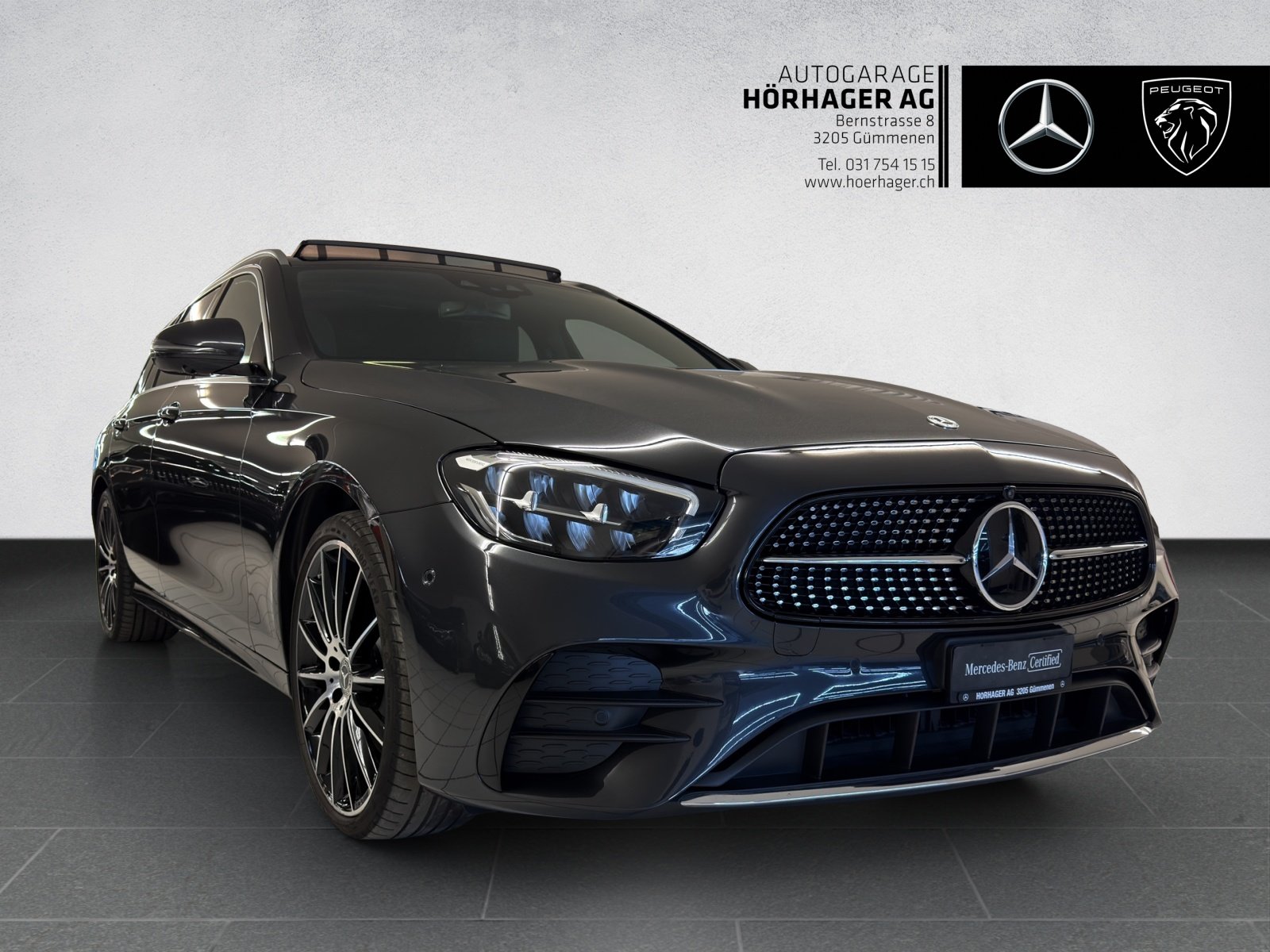 MERCEDES-BENZ E 220 d T 4M AMG Line Swiss Star