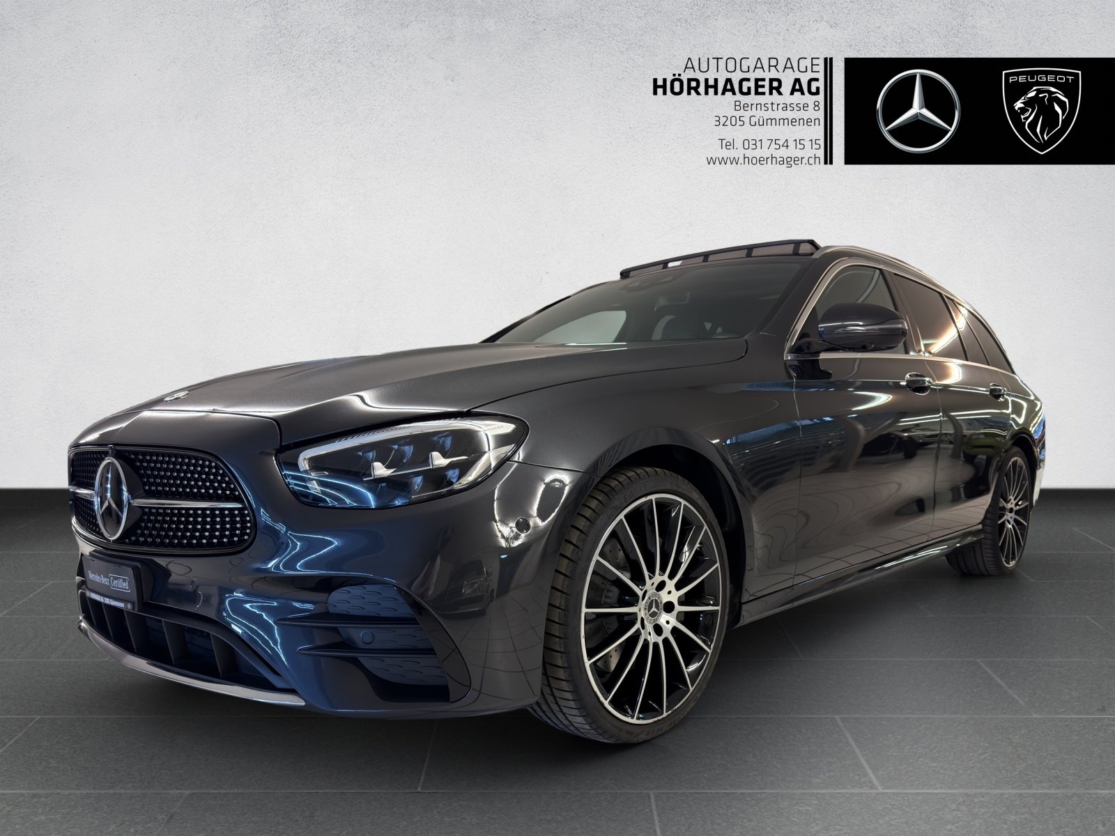 MERCEDES-BENZ E 220 d T 4M AMG Line Swiss Star, Diesel, Occasion / Gebraucht, Automatik - 7