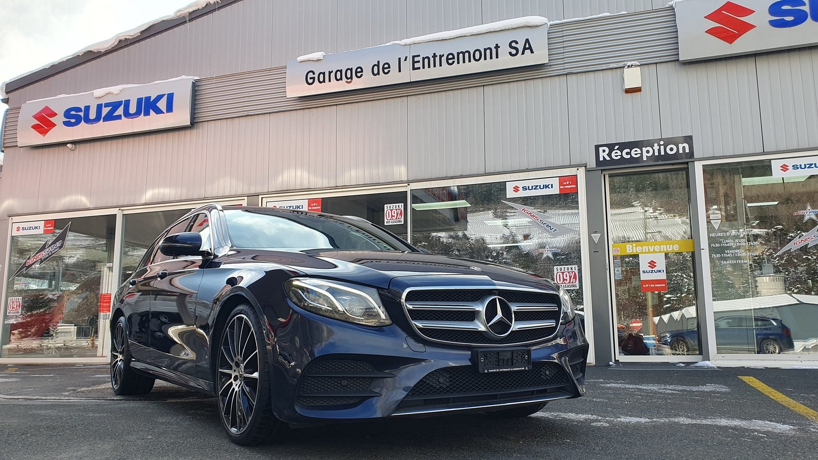 MERCEDES-BENZ E 220 d Swiss Star AMG Line 4Matic 9G-Tronic, Diesel, Occasion / Gebraucht, Automatik - 2