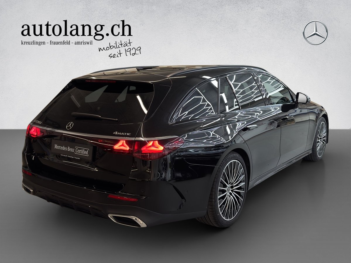 MERCEDES-BENZ E 220 d AMG Line 4Matic T-Modell, Mild-Hybrid Diesel/Elektro, Vorführwagen, Automat - 4