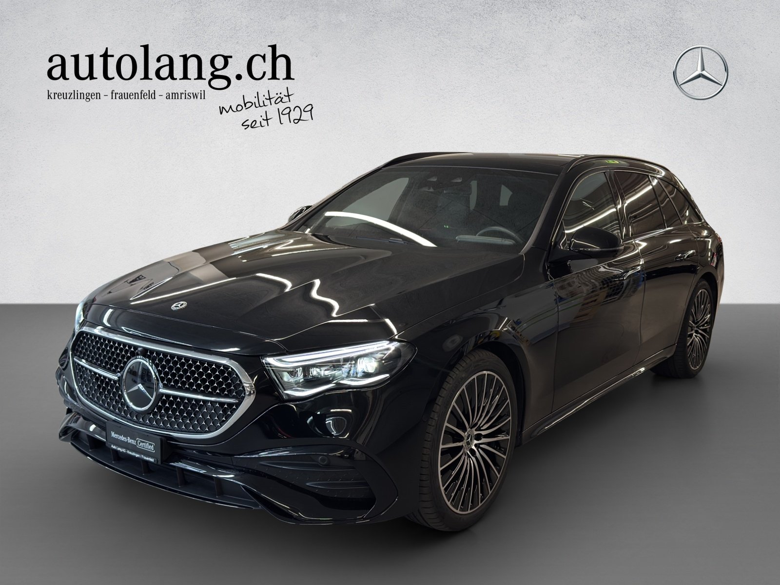MERCEDES-BENZ E 220 d AMG Line 4Matic T-Modell, Mild-Hybrid Diesel/Elektro, Vorführwagen, Automatik