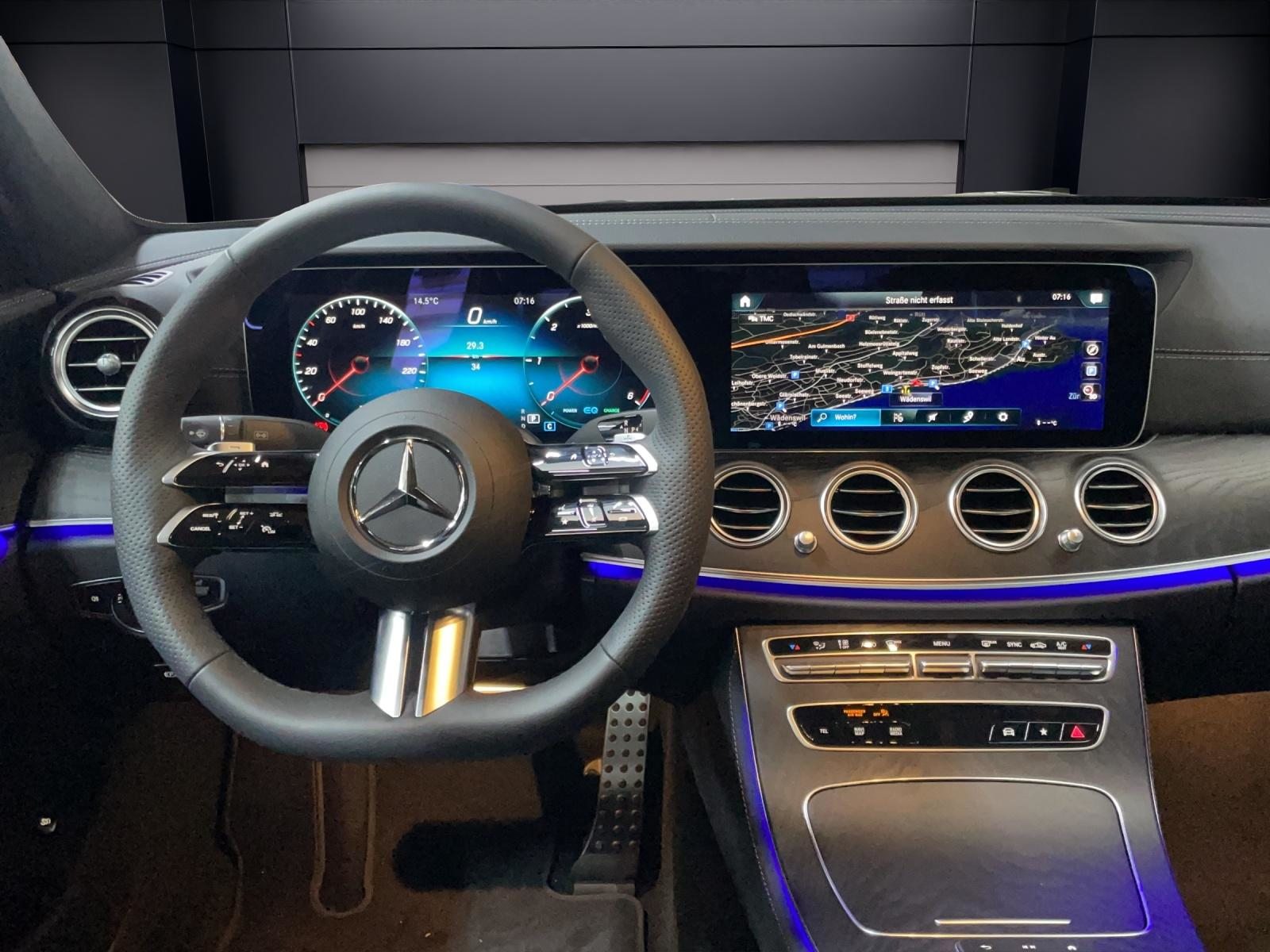 MERCEDES-BENZ E 220 d 4MATIC Swiss Star Limousine AMG Line, Hybride Leggero Diesel/Elettrica, Occasioni / Usate, Automatico - 6