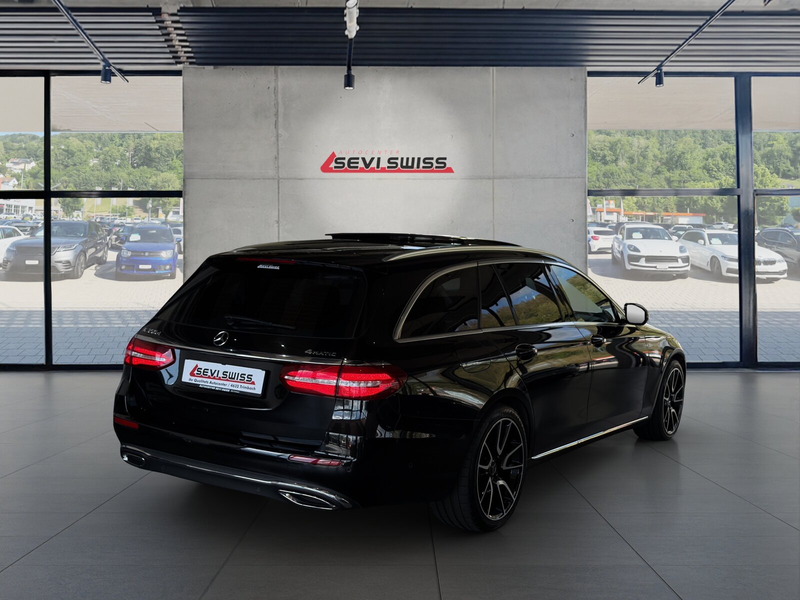 MERCEDES-BENZ E 350 d Avantgarde 4Matic 9G-Tronic*Hagelschaden*statt 29'9, Diesel, Occasion / Gebraucht, Automatik - 3