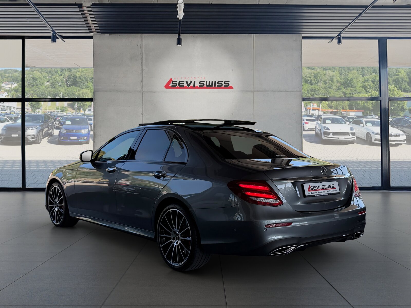 MERCEDES-BENZ E 400 AMG Line 4Matic 9G-Tronic*Hagelschaden*statt 33'900.-, Petrol, Second hand / Used, Automatic - 4