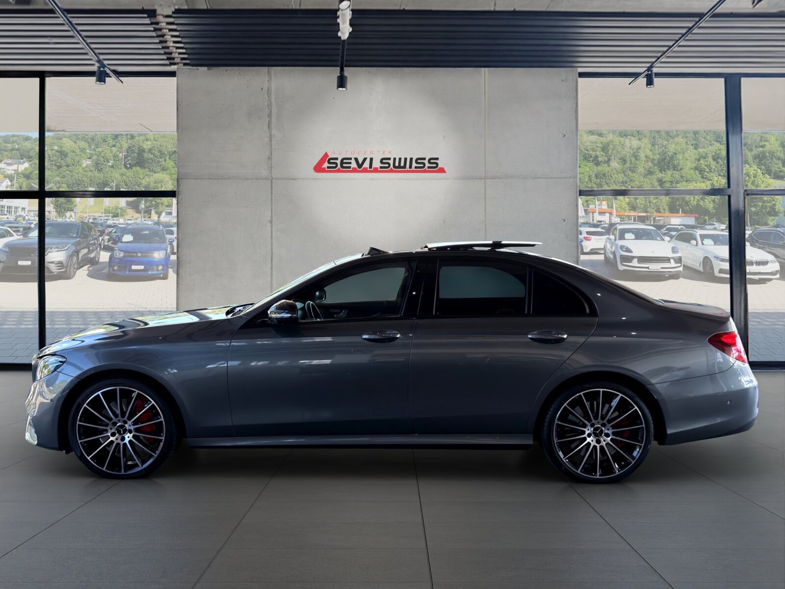 MERCEDES-BENZ E 400 AMG Line 4Matic 9G-Tronic*Hagelschaden*statt 33'900.-, Petrol, Second hand / Used, Automatic - 5